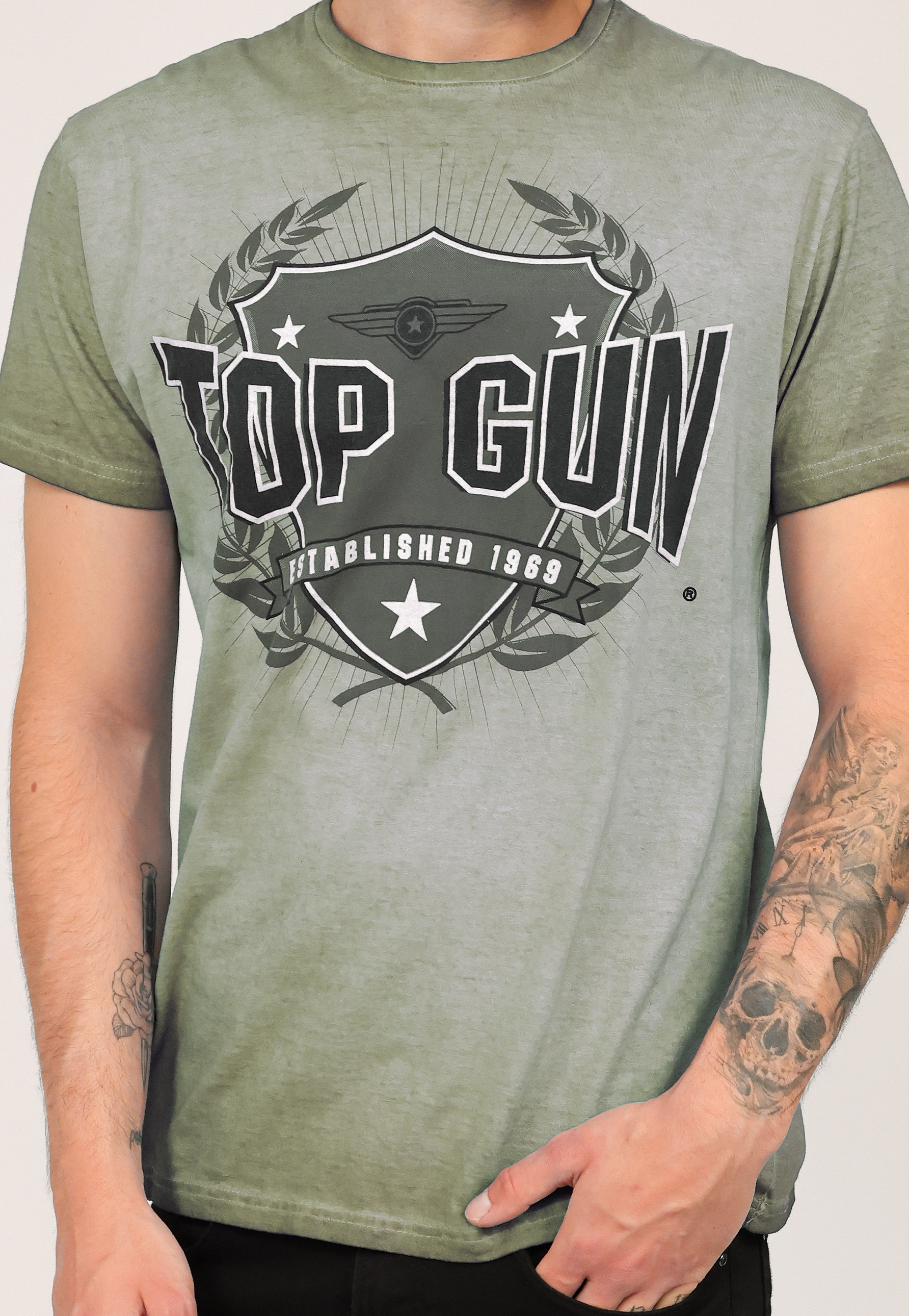 TOP GUN T-Shirt »T-Shirt TG20212104«