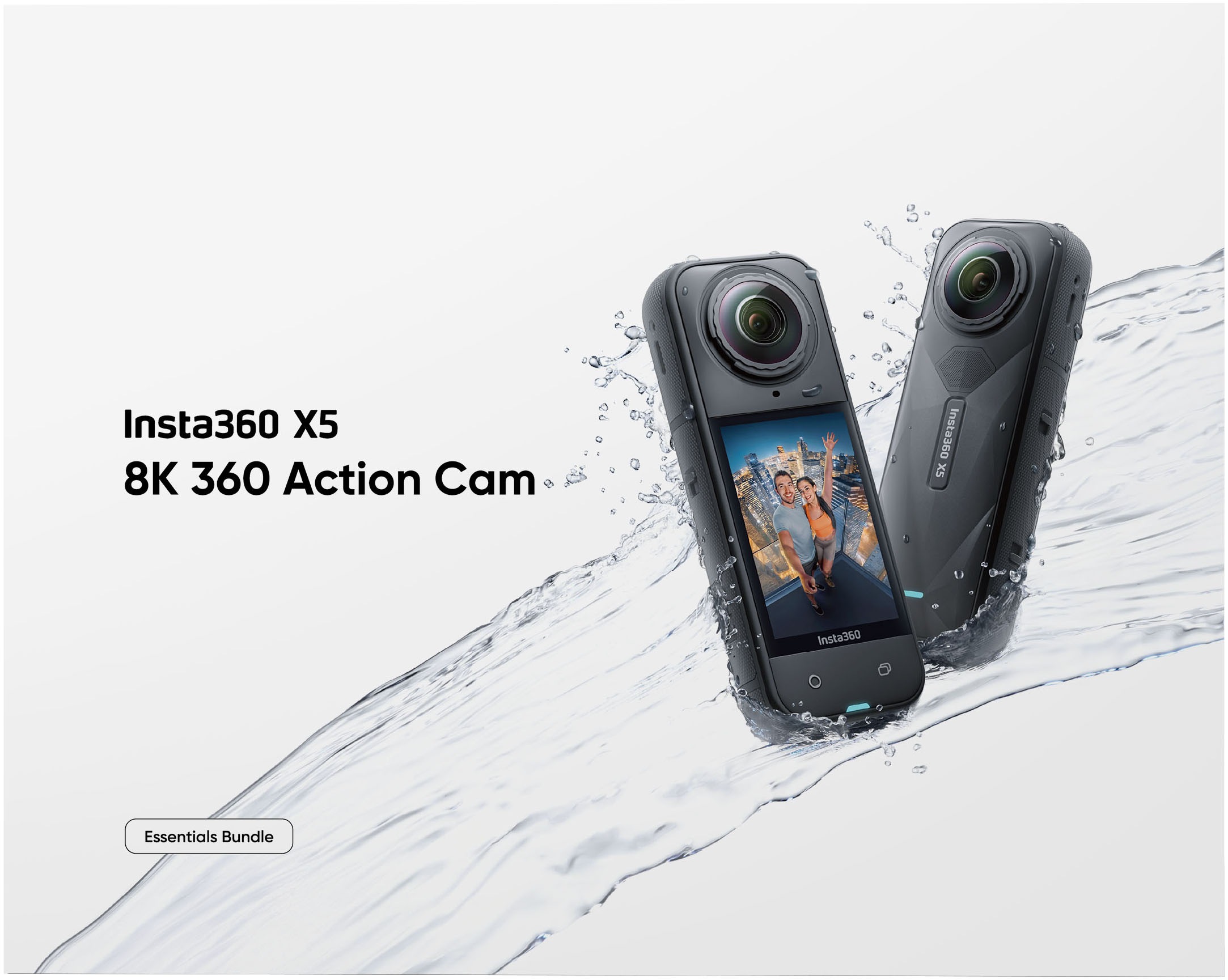 Insta360 Action Cam »X5 Essentials Bundle« 8K Bluetooth