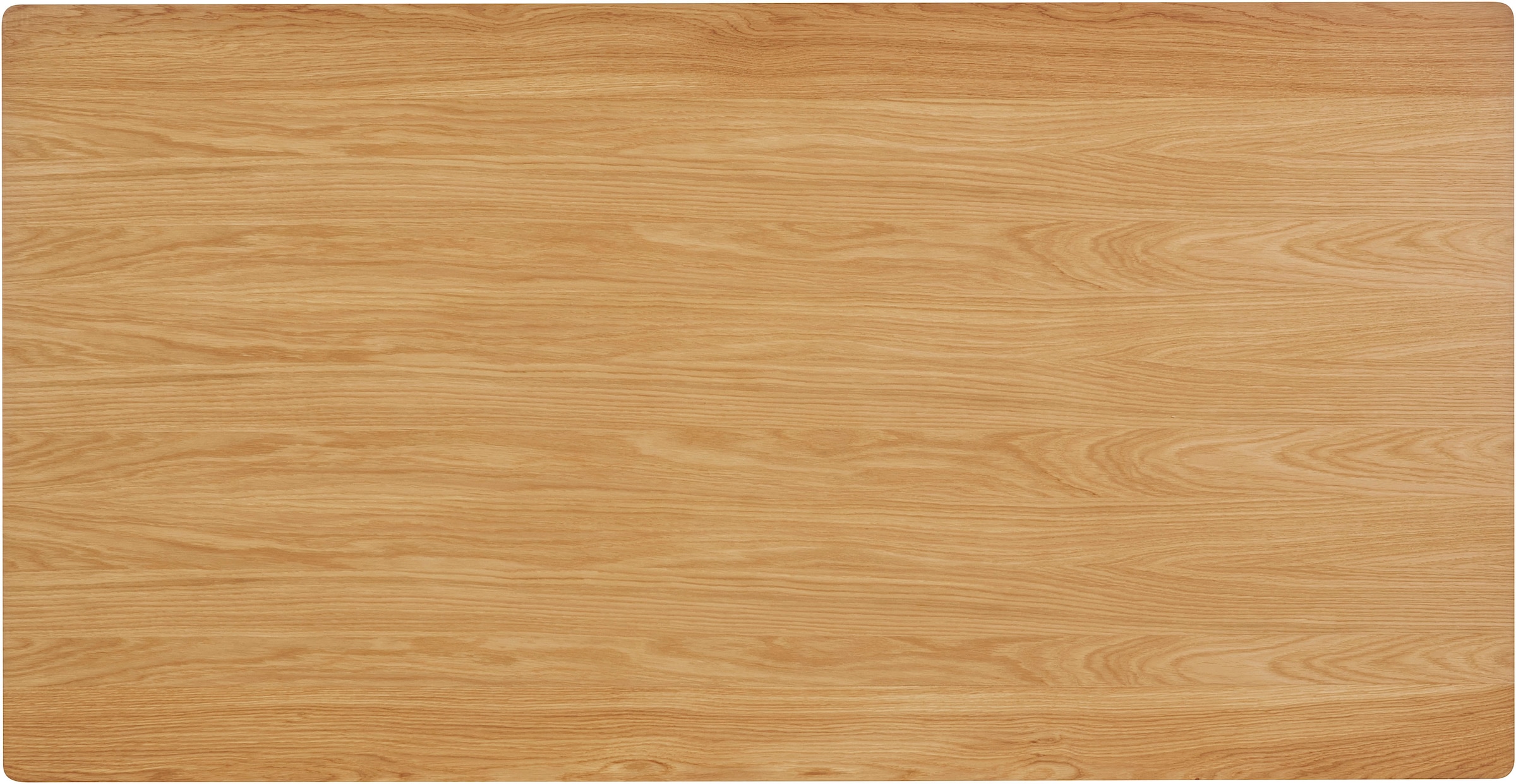 OTTO products Esstisch »Flemming«, Massivholz Eiche, 175 cm oder 225 cm, elegant gewölbte Tischplatte