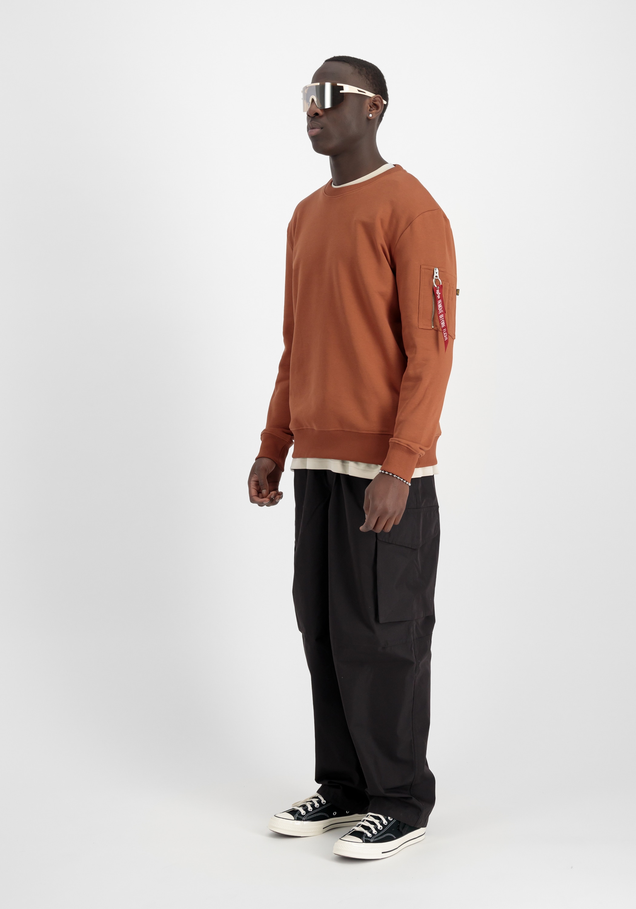 Alpha Industries Sweater »Alpha Industries Men - Sweatshirts Dragon EMB Sweatshirt«