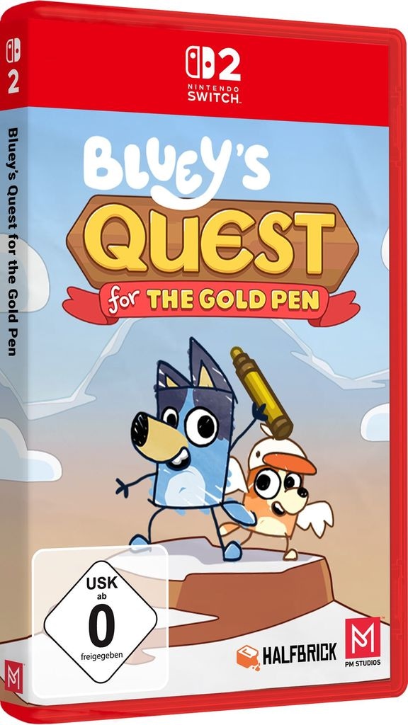 PM Studios Spielesoftware »Bluey's Quests for the Gold Pen« Nintendo Switch 2