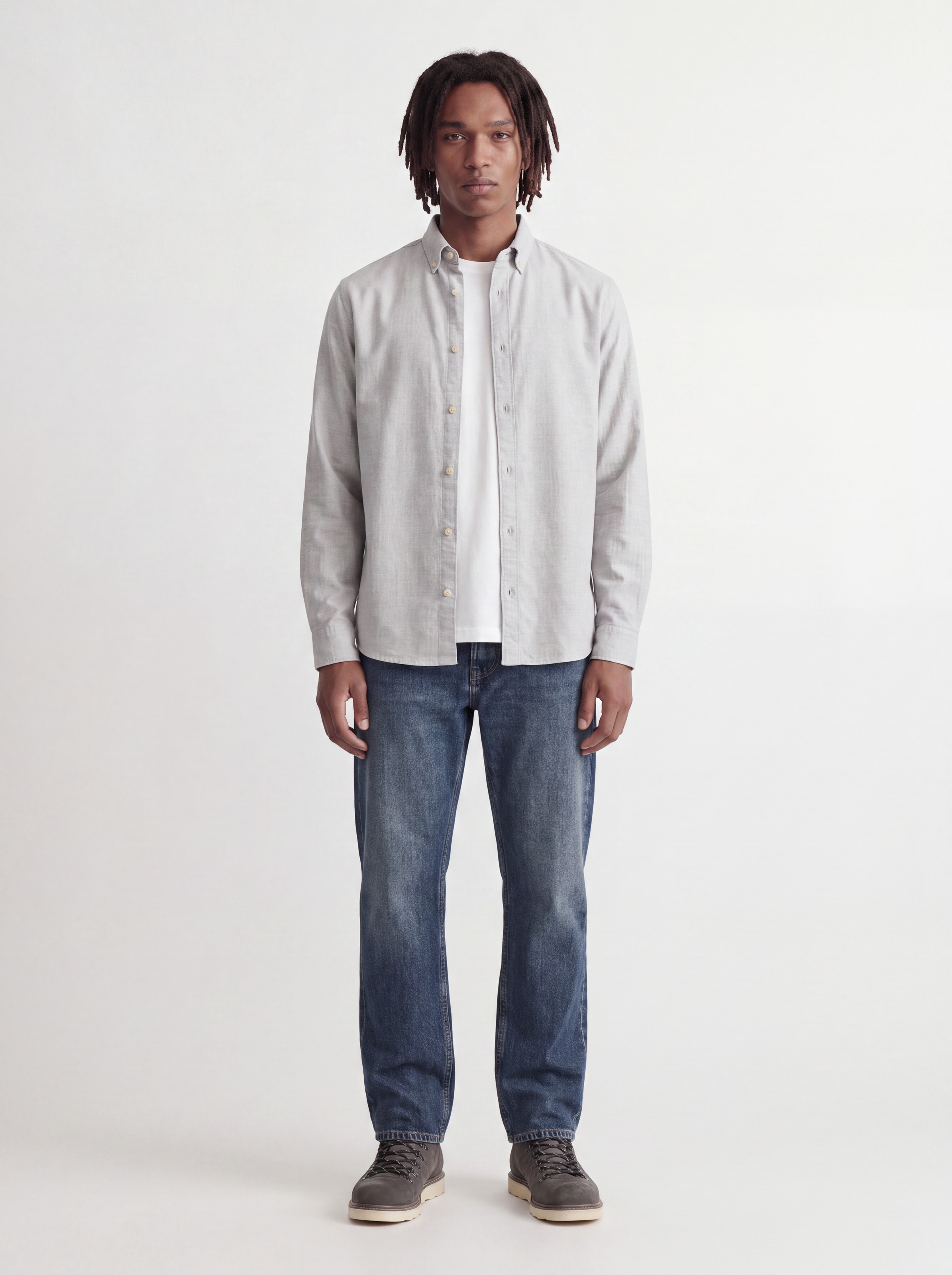 Jack & Jones Langarmhemd »JPRBLUHARVEY TWILL SOLID L/S SHIRT SN« Baumwolle, regular fit