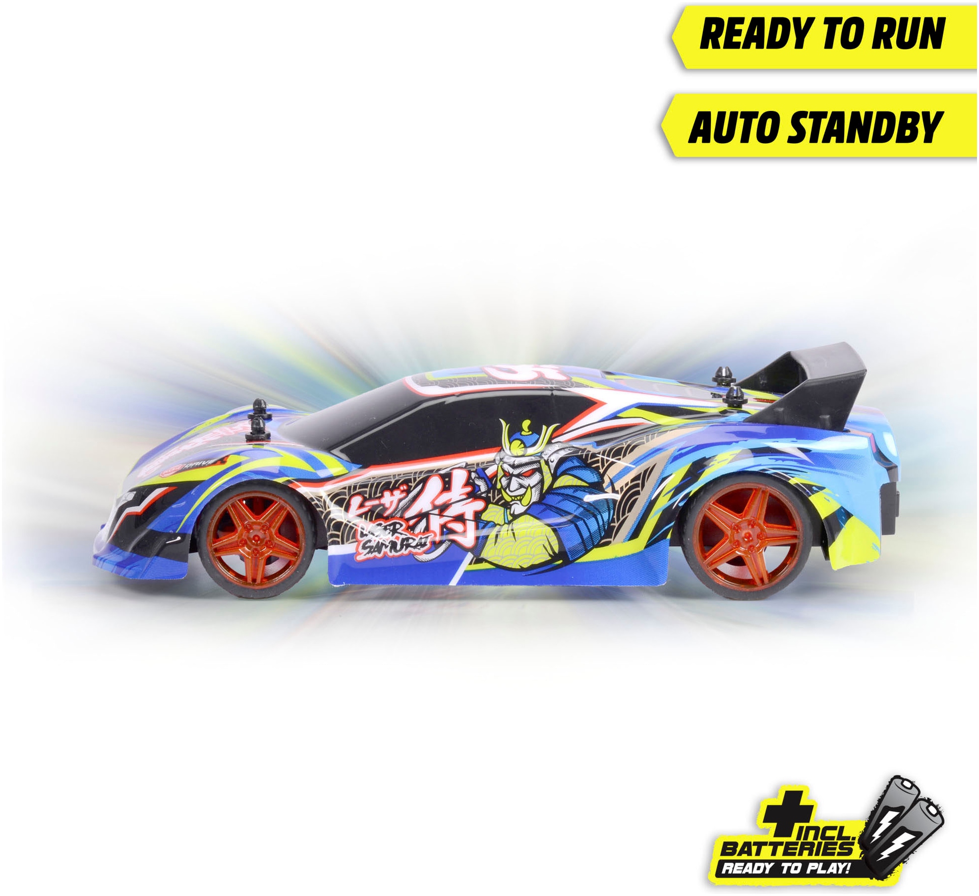 Dickie Toys RC-Auto »RC Laser Samurai, RTR« mit Licht