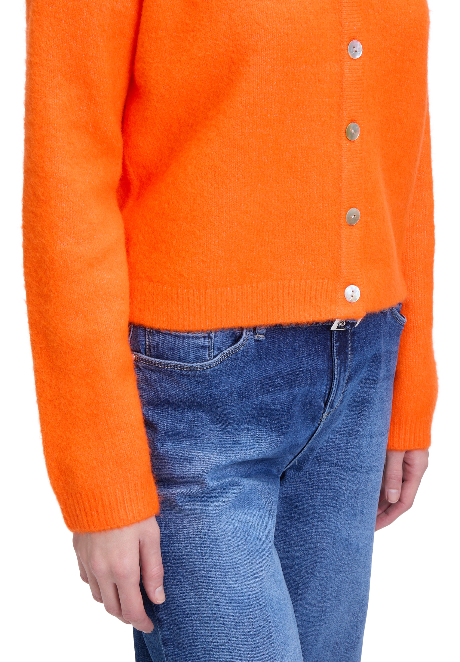 Cartoon Cardigan »Strick-Cardigan mit Rundhalsausschnitt«