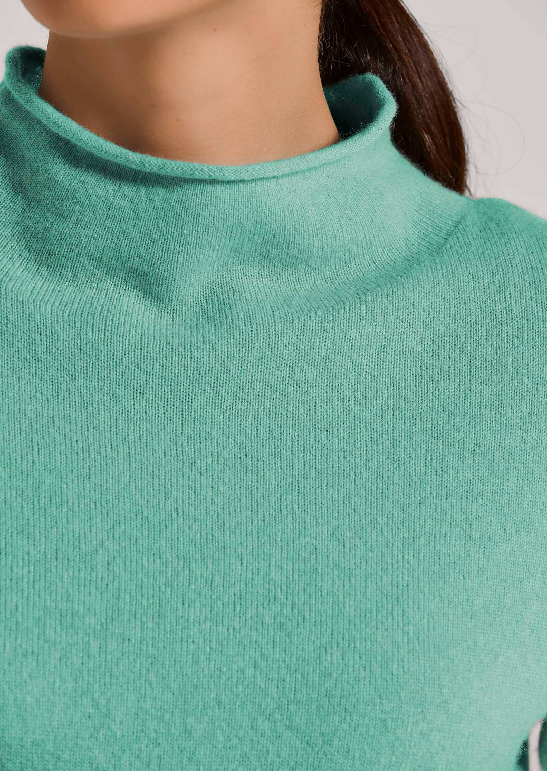MADELEINE Longpullover »Pullover Halbarm-Pullover aus Kaschmir«