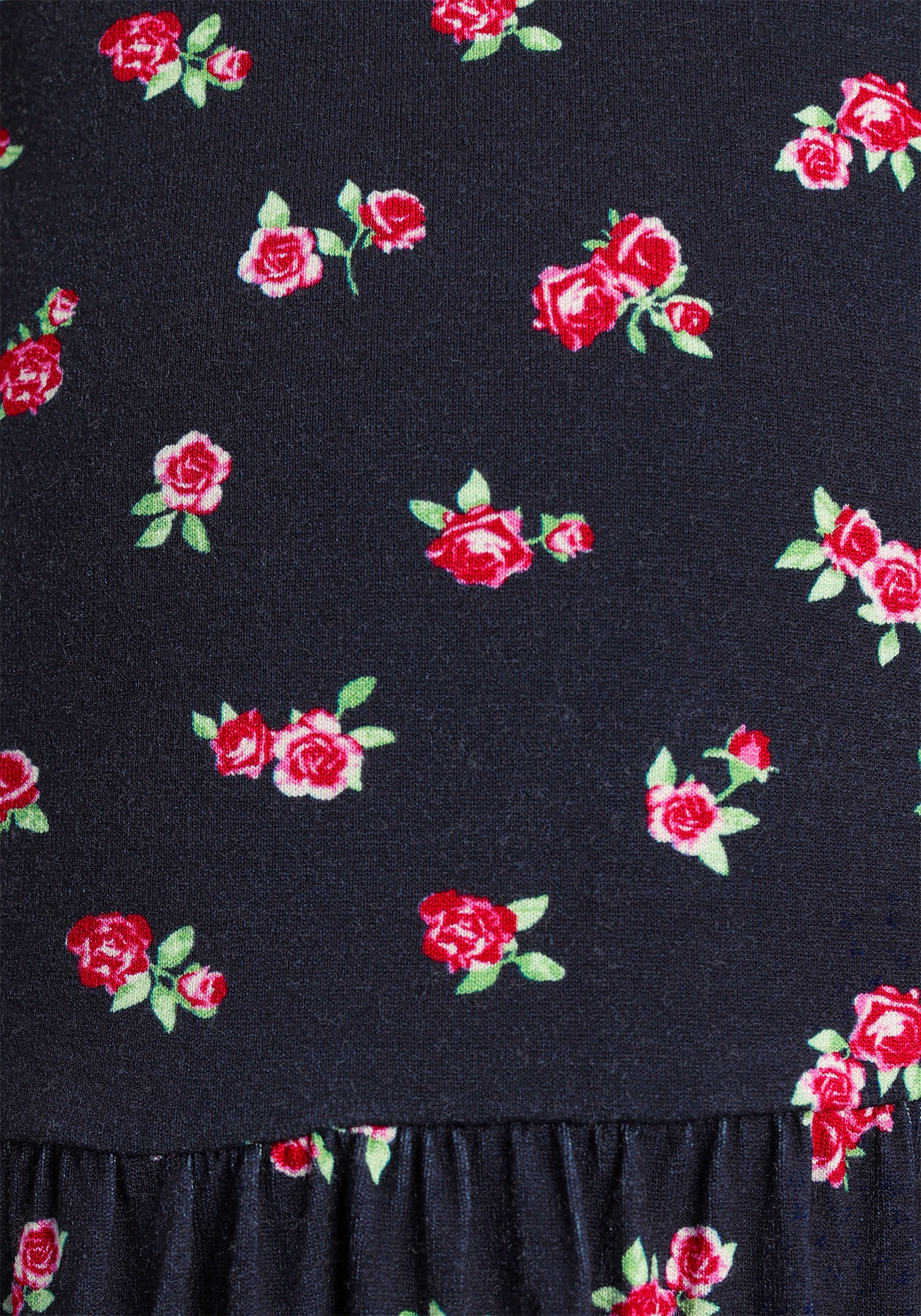 KangaROOS Jerseykleid, mit Blumenmuster