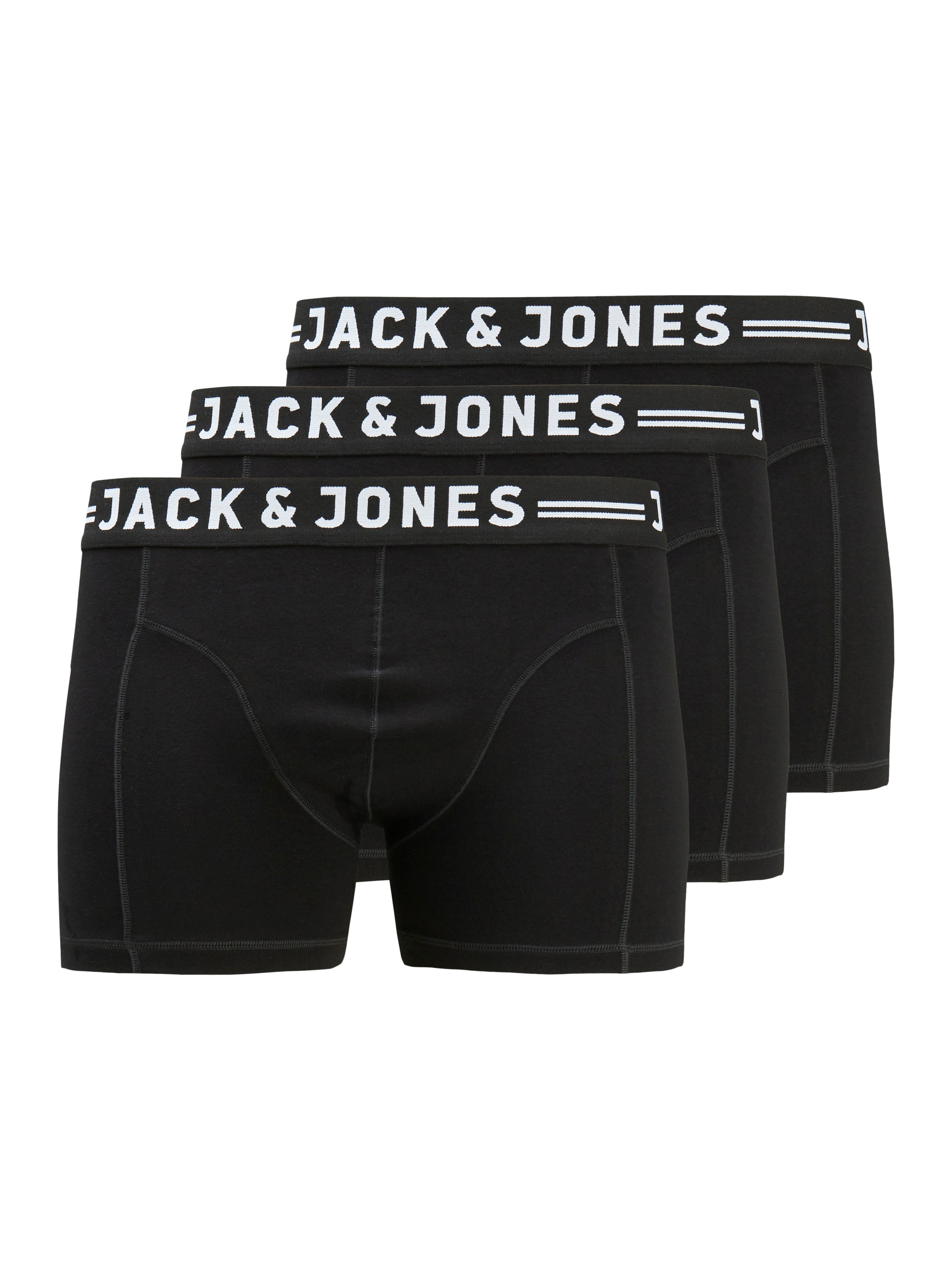 Jack & Jones PlusSize Boxershorts »JACSENSE TRUNKS 3-PACK NOOS PLS«, 3 Stk.