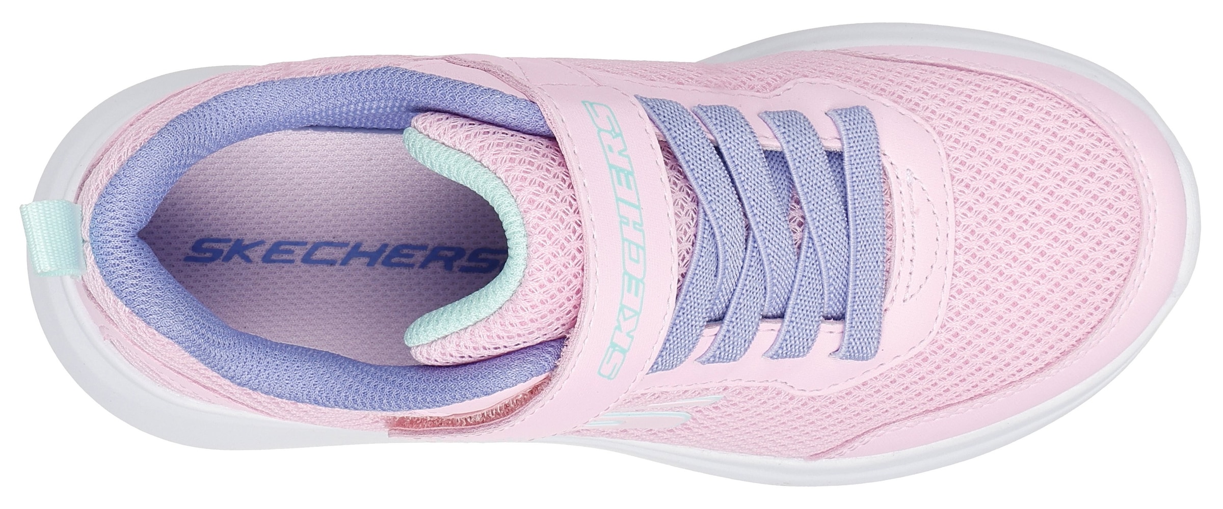 Skechers Sneaker »SELECTORS«, Slip-On Sneaker mit Klettverschluss, Größenschablone zum Download