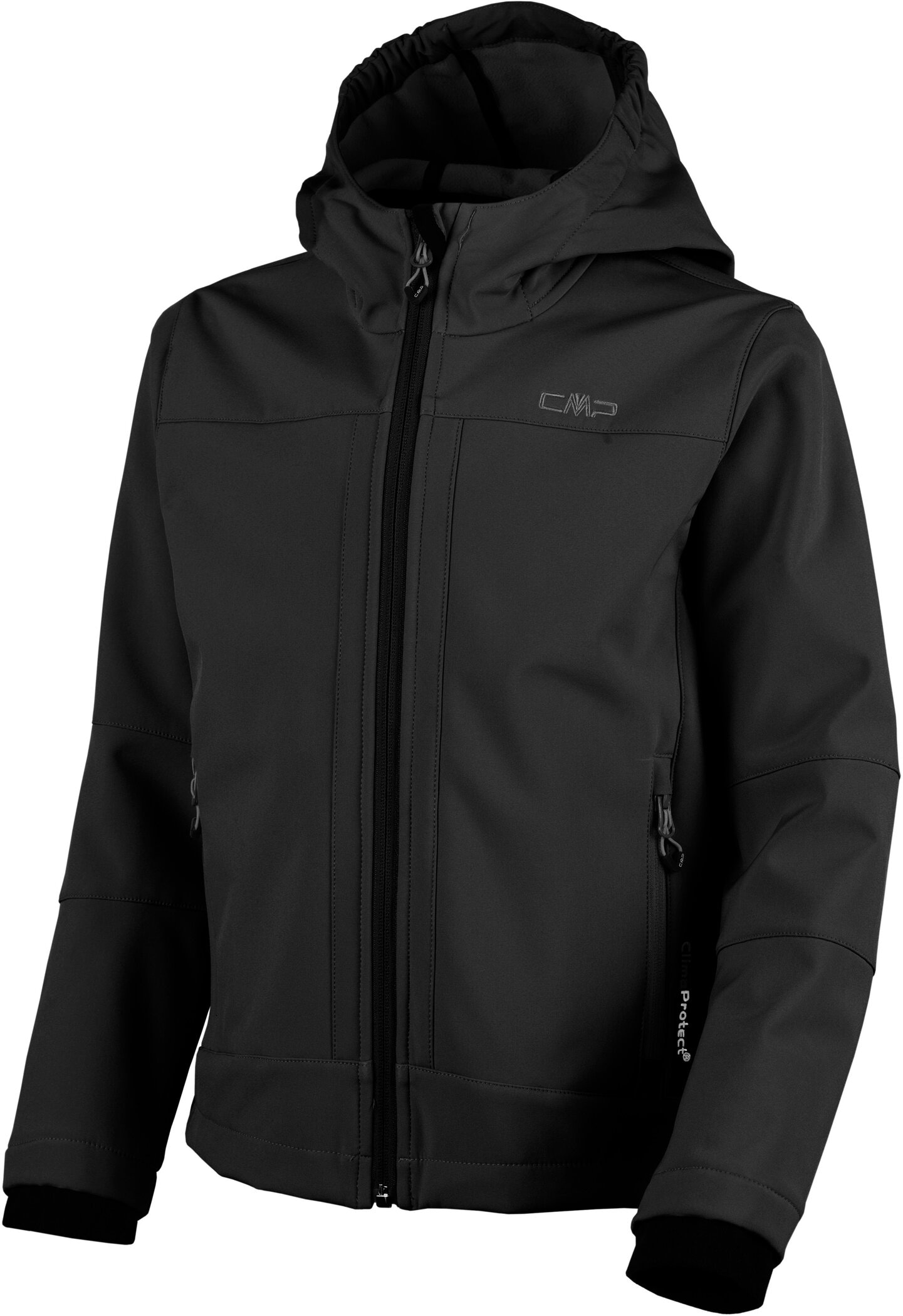 CMP Softshelljacke »KID  SOFTSHELL JACKET FIX HOOD« mit Kapuze wasserabweisend, windabweisend, mit Reißverschlusstaschen