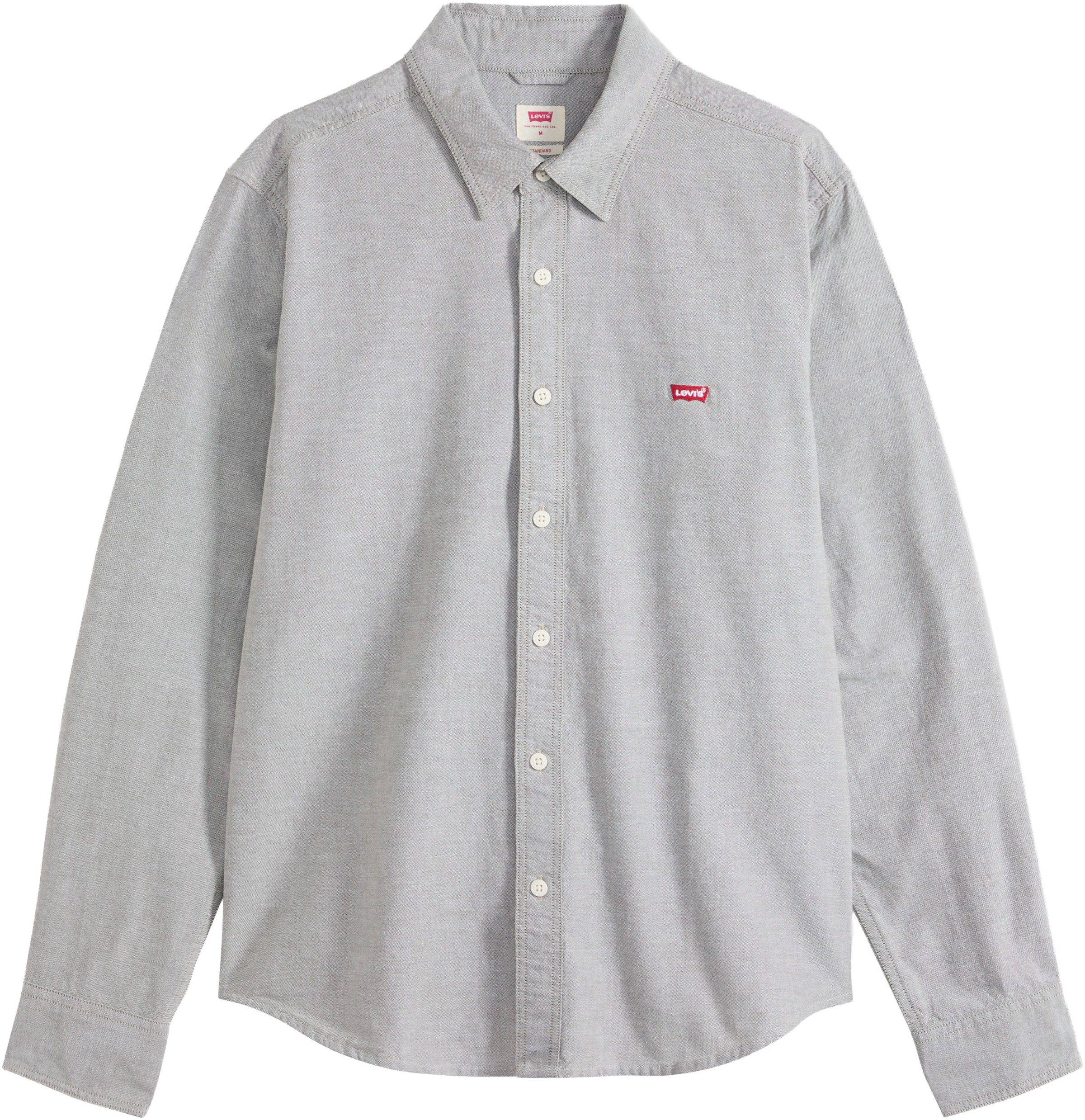Levi's® Langarmhemd »CLS BATTERY HM SHIRT - STANDARD« mit abgerundetem Saum