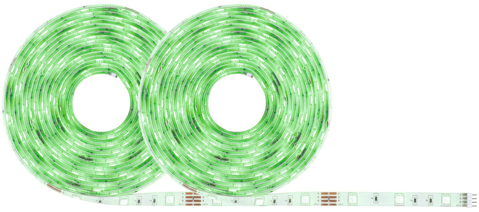 Paulmann LED-Streifen »SimpLED Stripe Set 10m 230/12V DC Weiß Metall Kunststoff«, 1 St.-flammig, RGB Zigbee