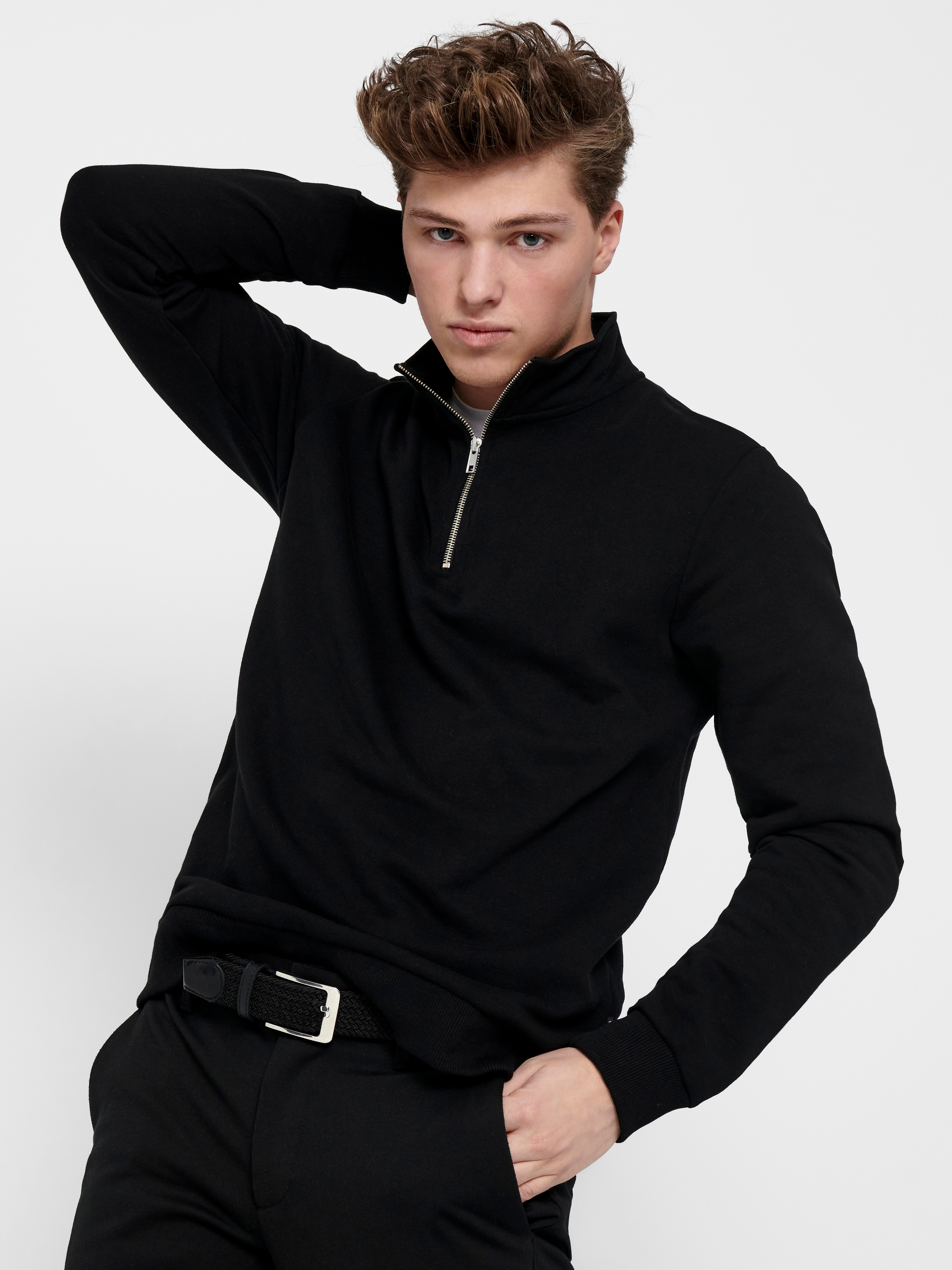 ONLY & SONS Sweatshirt »ONSCERES HALF ZIP SWEAT«