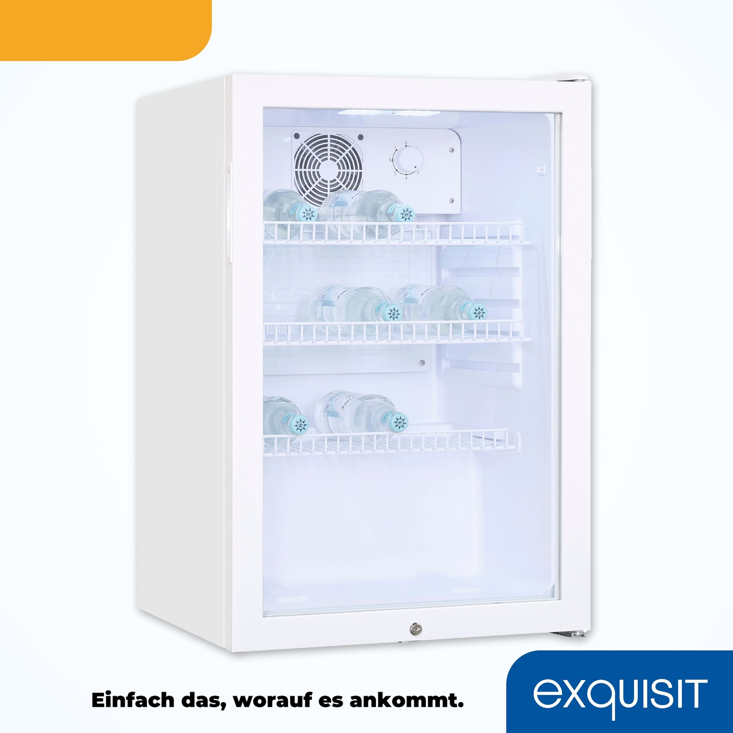 exquisit Getränkekühlschrank »GKS120-GT-160C weiss«