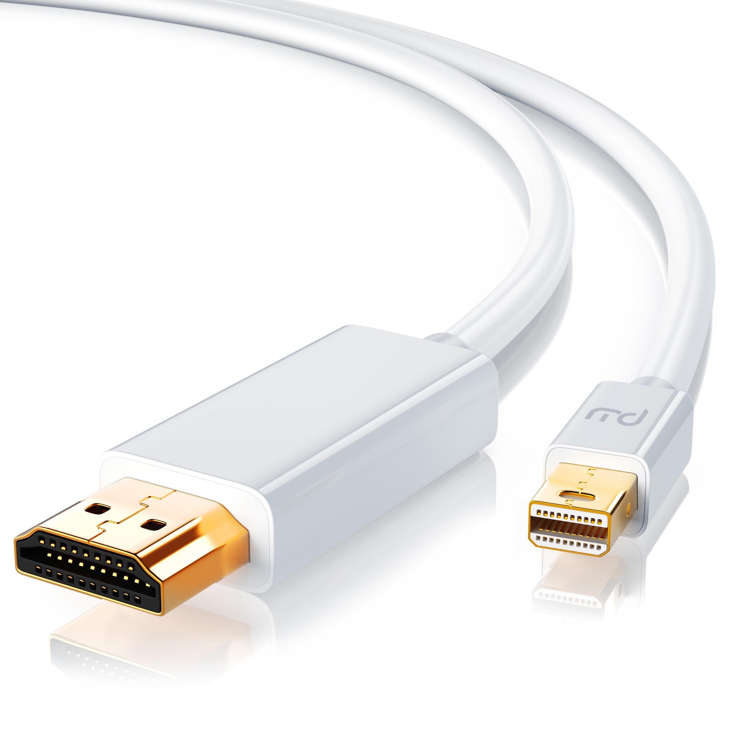Primewire 4K mini DisplayPort zu HDMI Kabel / Ultra HD 2160p »Mini DP-Stecker auf HDMI-Stecker«