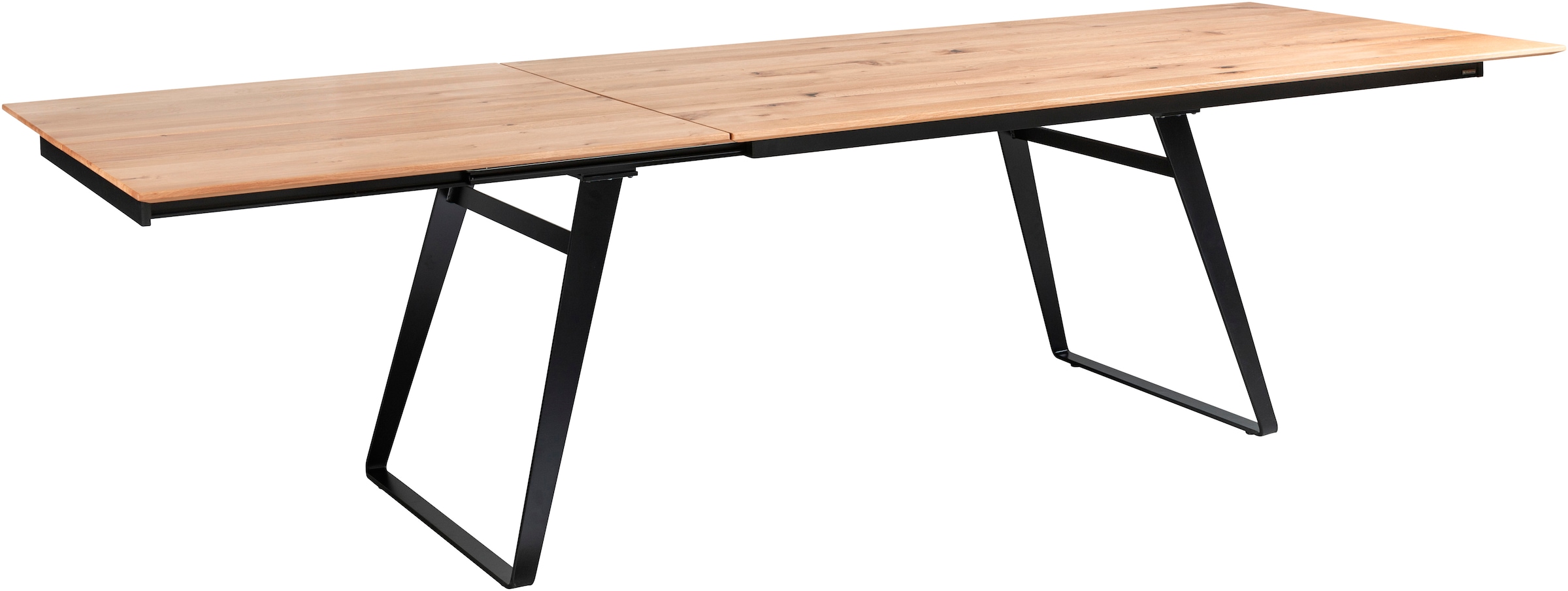 Musterring Esstisch »Tavia« Bügelgestell in 3 Farben,  Platte Charakter-Eiche geölt, ausziehbar