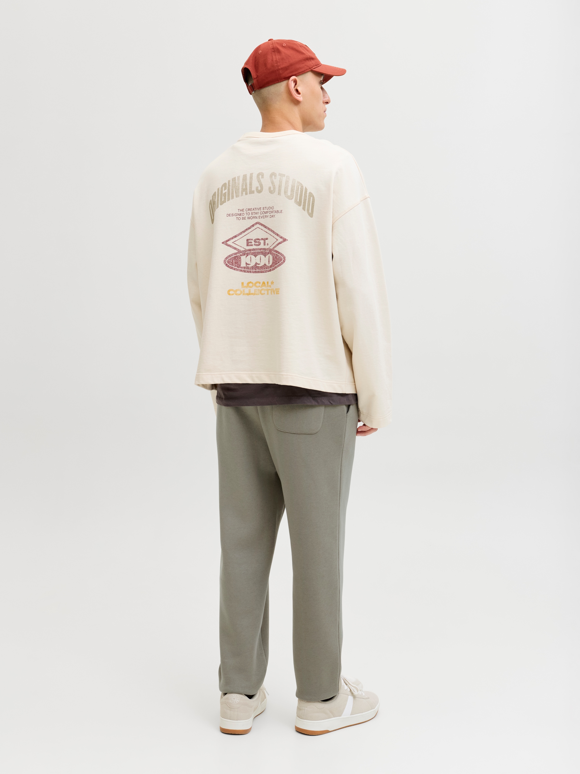 Jack & Jones Sweathose »JPSTGORDON mit Kordelzug und Komfortbund«  unifarben, modisch, regular fit, Sweatware