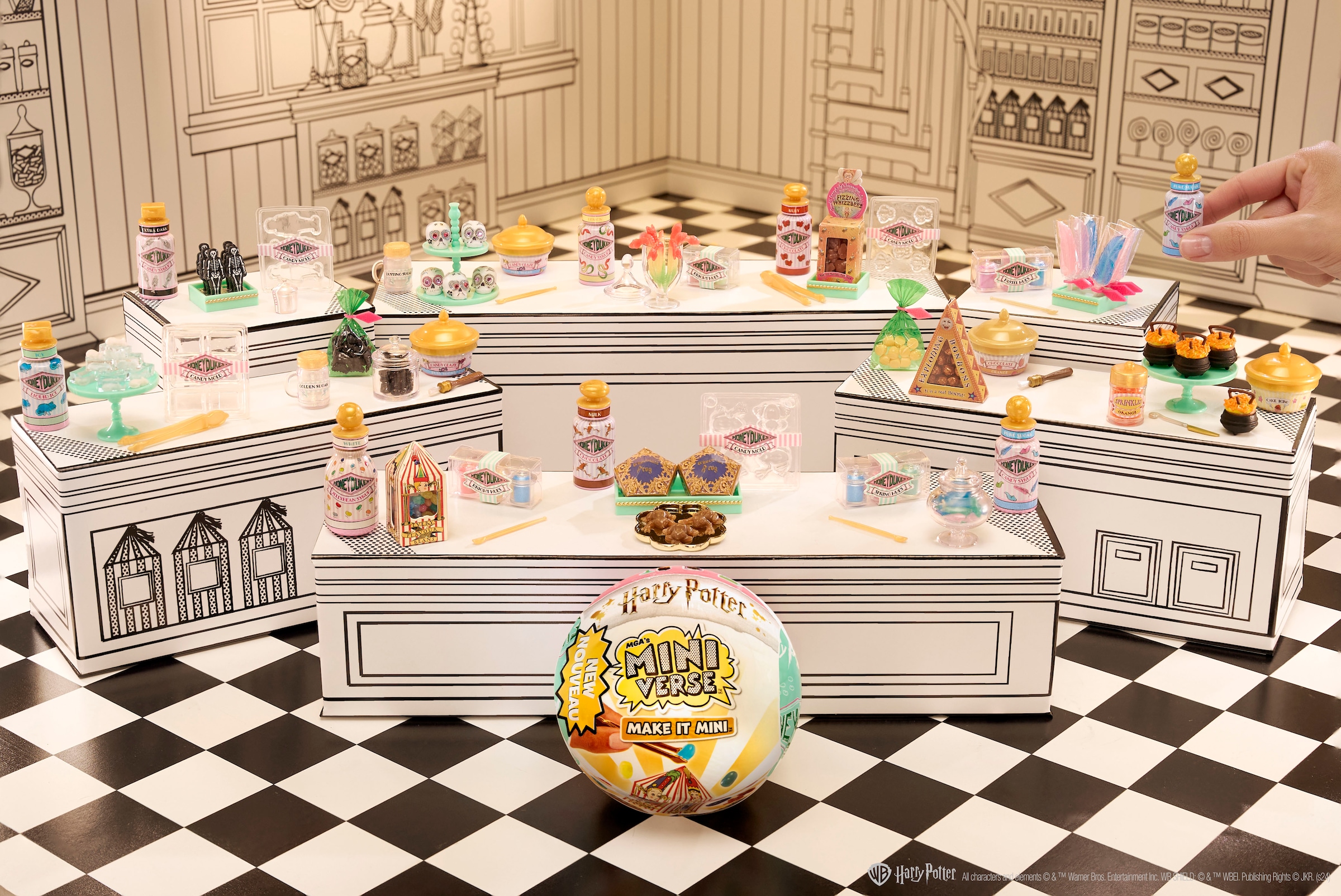 MGA ENTERTAINMENT Kreativset »MGA's Miniverse - Make It Mini Harry Potter Honeydukes«, sortierte Lieferung