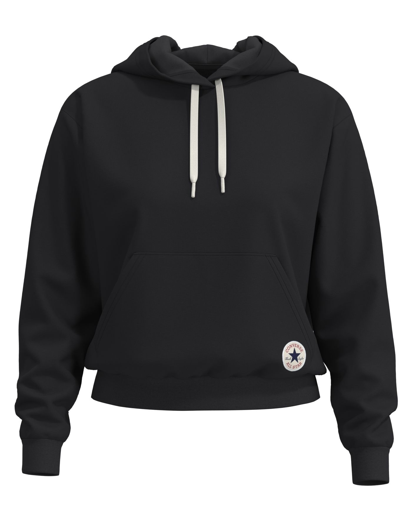 Converse Kapuzensweatshirt »CHUCK PATCH HOODIE«, mit Rundhalsausschnitt, Langarm, aus Baumwolle und Polyester
