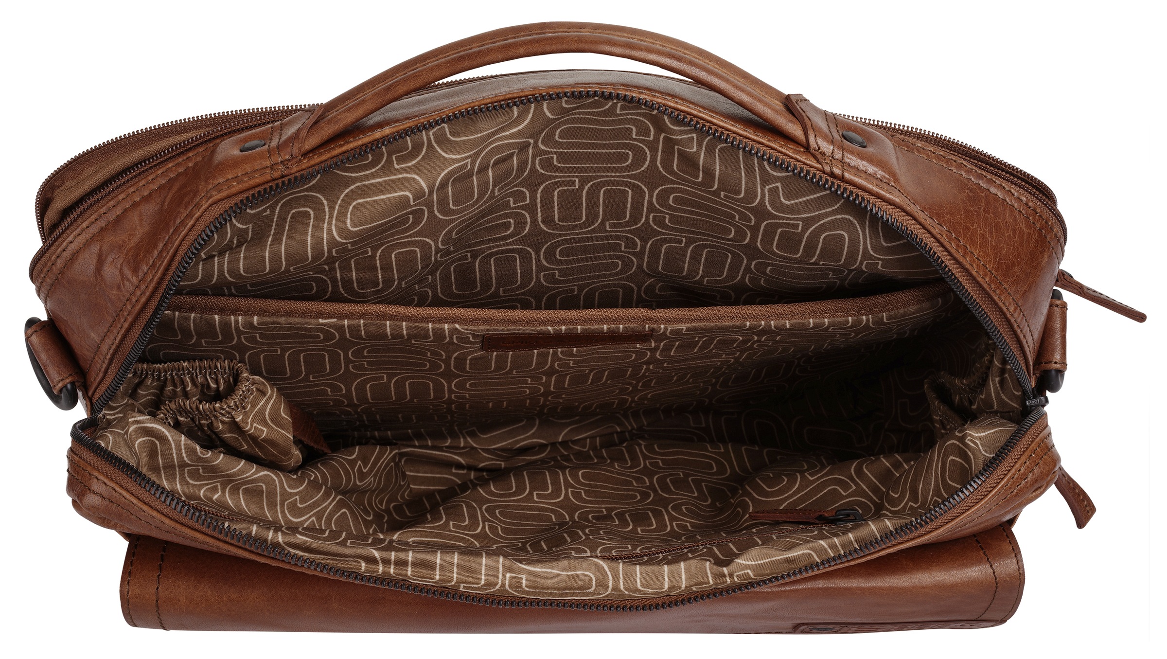 Spikes & Sparrow Laptoptasche echt Leder