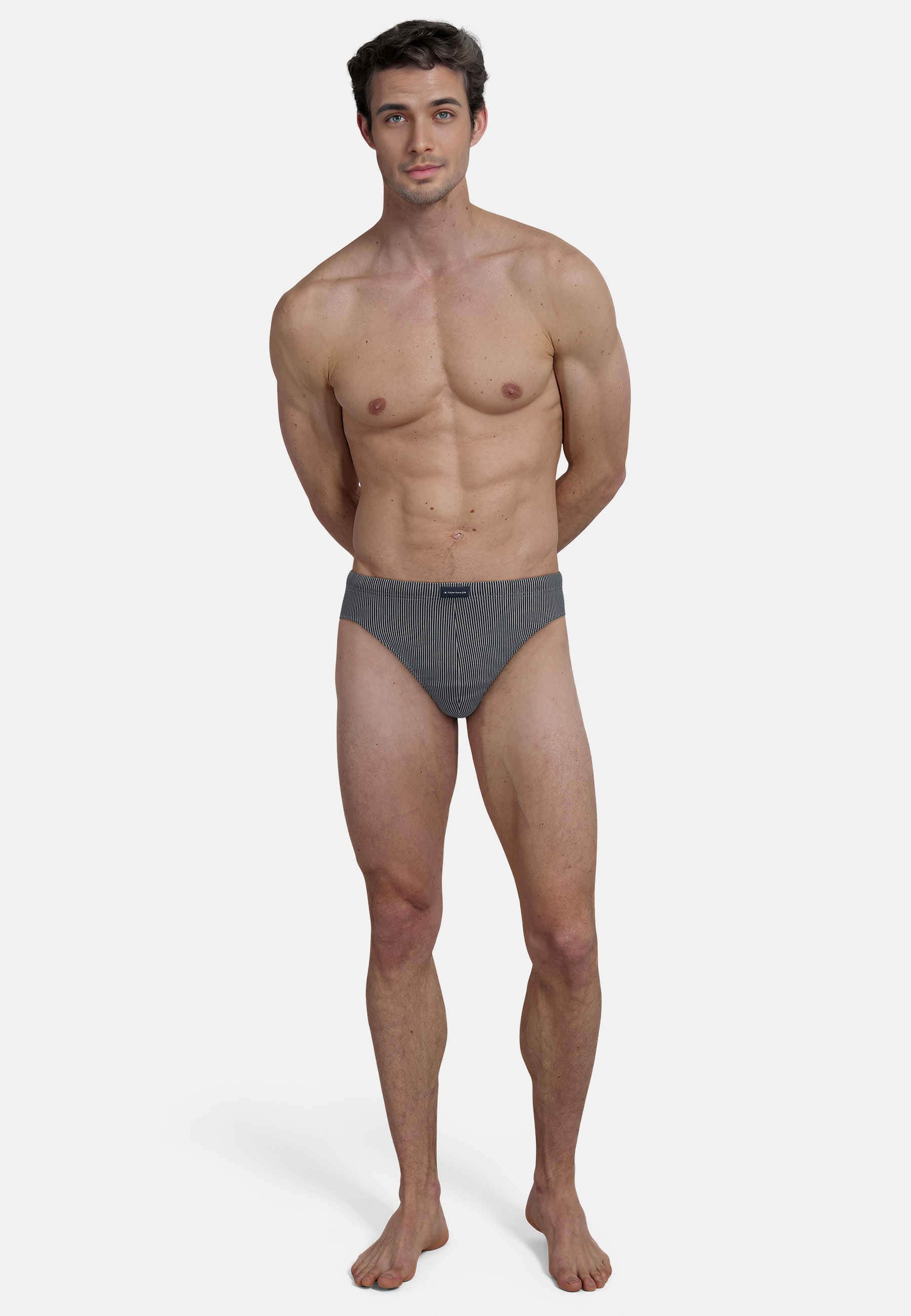 TOM TAILOR Minislip »Kentucky« Packung, 2er Pack, 2 tlg., bequem, basic, eng, atmungsaktiv, mit Logo, breiter Bund, Baumwollmix