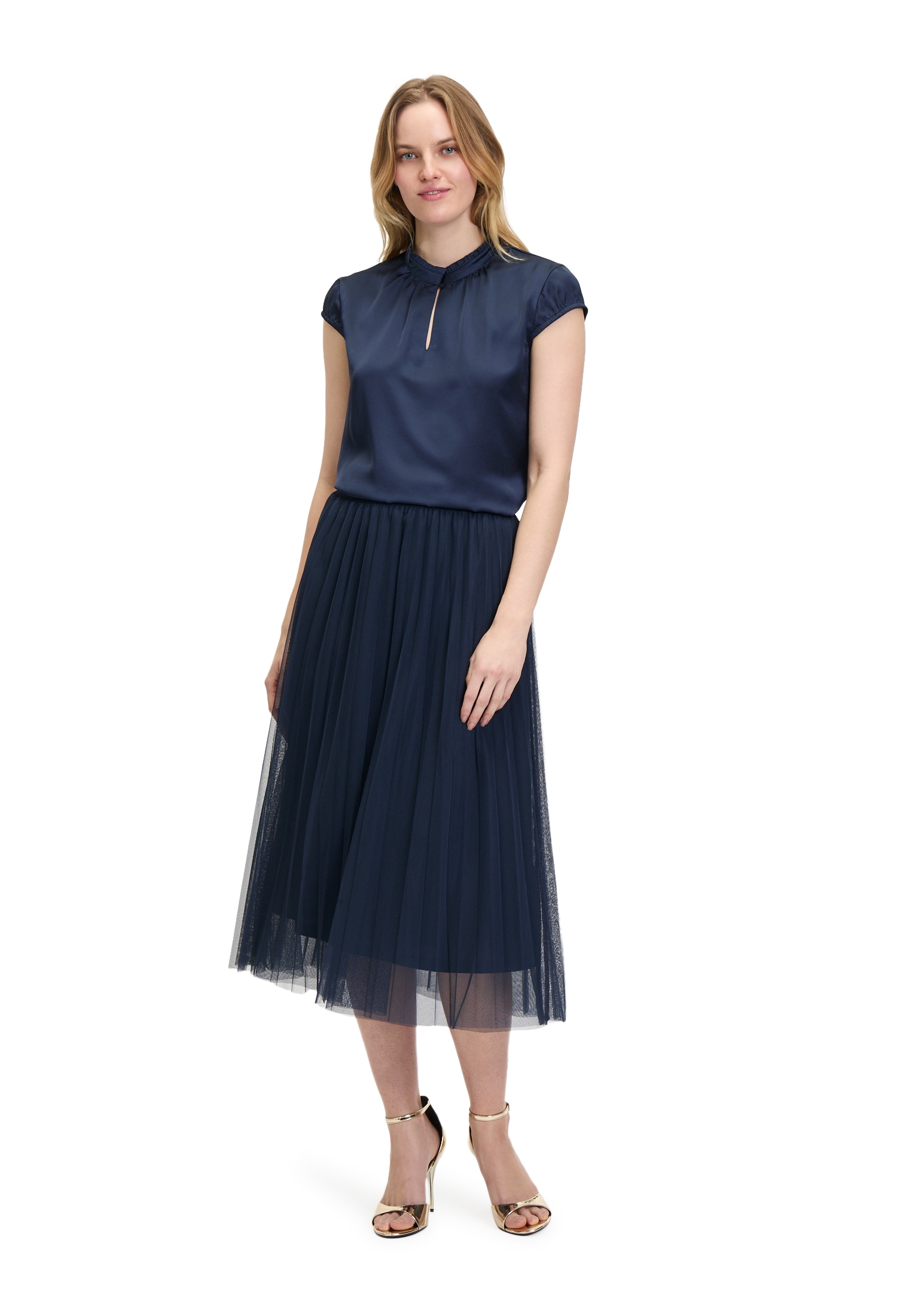 Betty&Co Schlupfbluse »Schlupfbluse kurzarm«