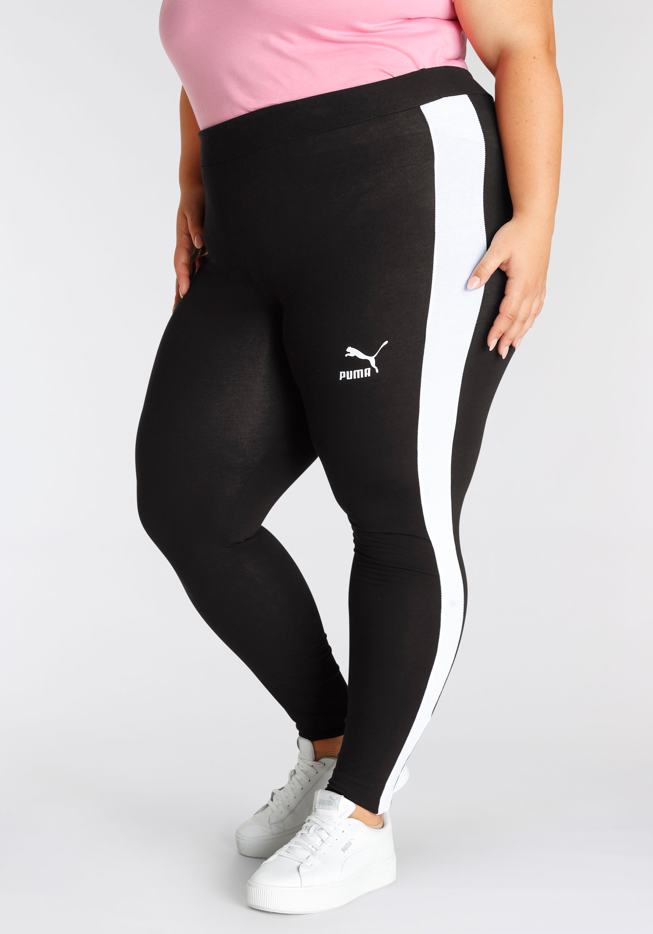 PUMA Leggings »Iconic T7 MR Legging PLUS«