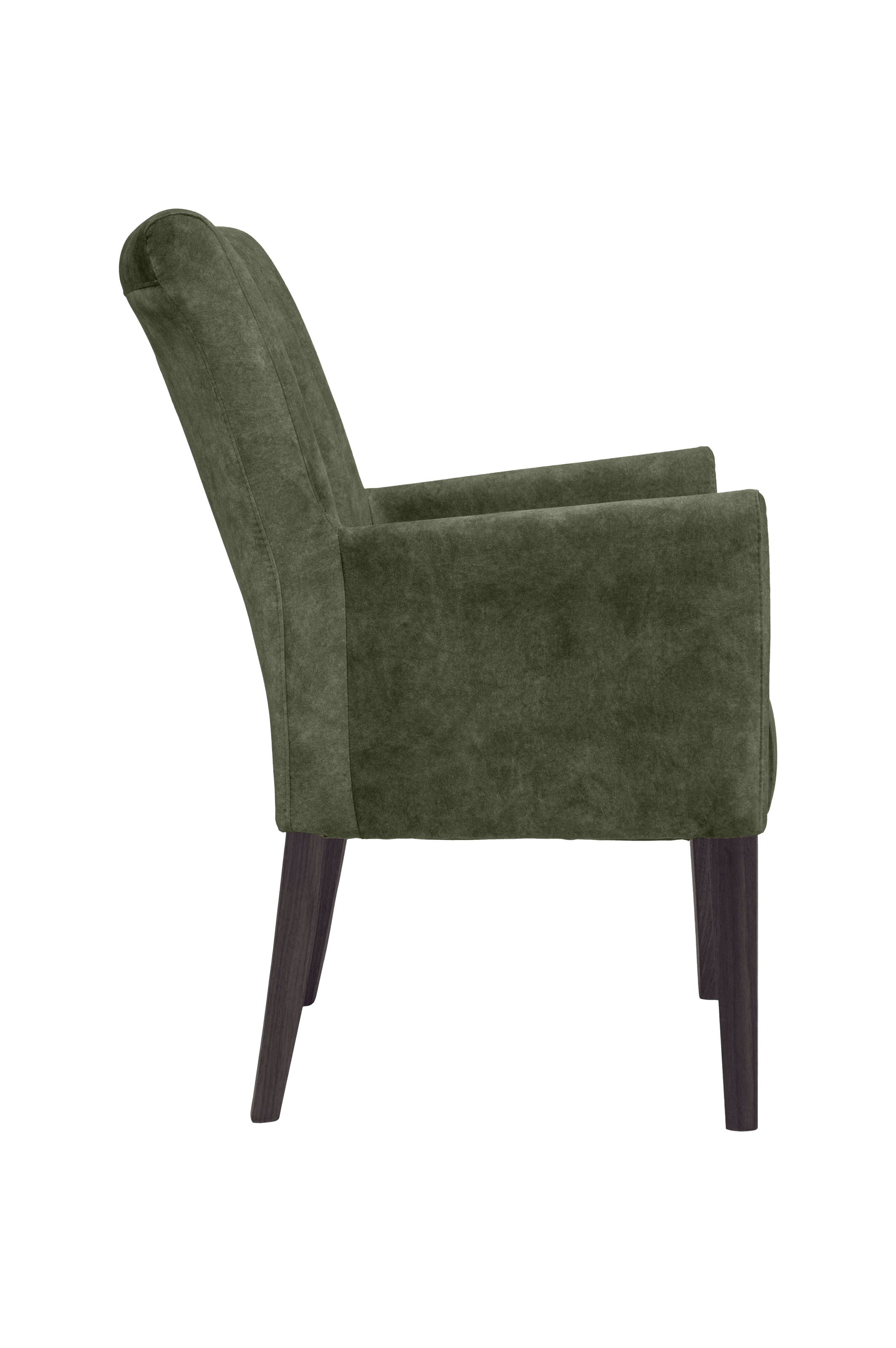 Home affaire Armlehnstuhl »King« () Esszimmerstuhl, Beingestell Massivholz Eiche oder Buche wengefarben