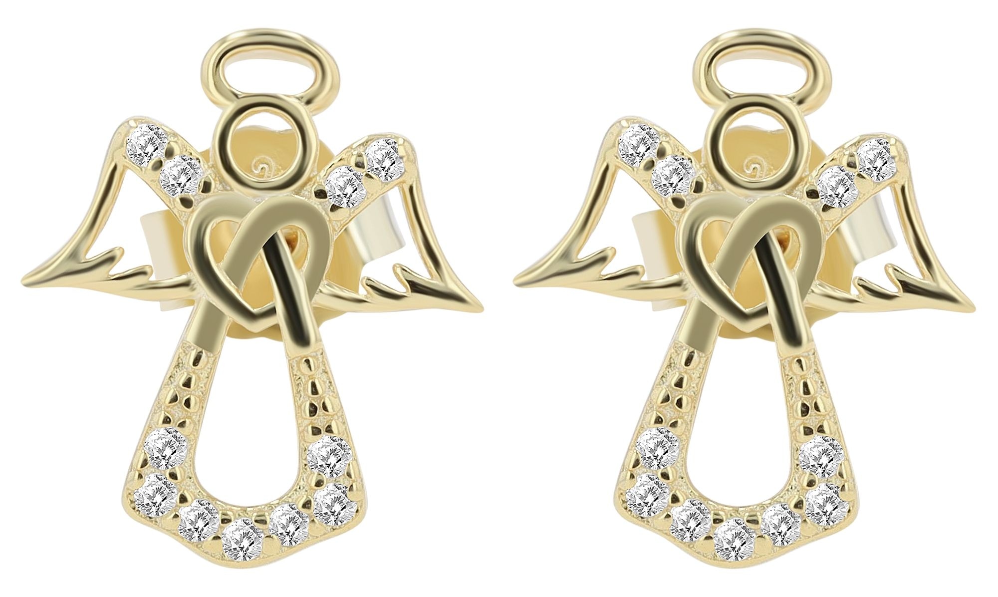 Adelia´s Paar Ohrstecker »Damen Ohrringe ¿ Ohrstecker aus 925 Silber«