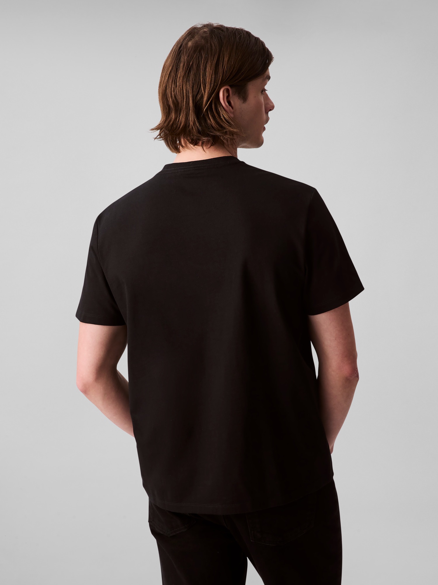 Calvin Klein Jeans T-Shirt »SS Hero Monologo Tee 20s«, Mit Rundhalsausschnitt, regular fit