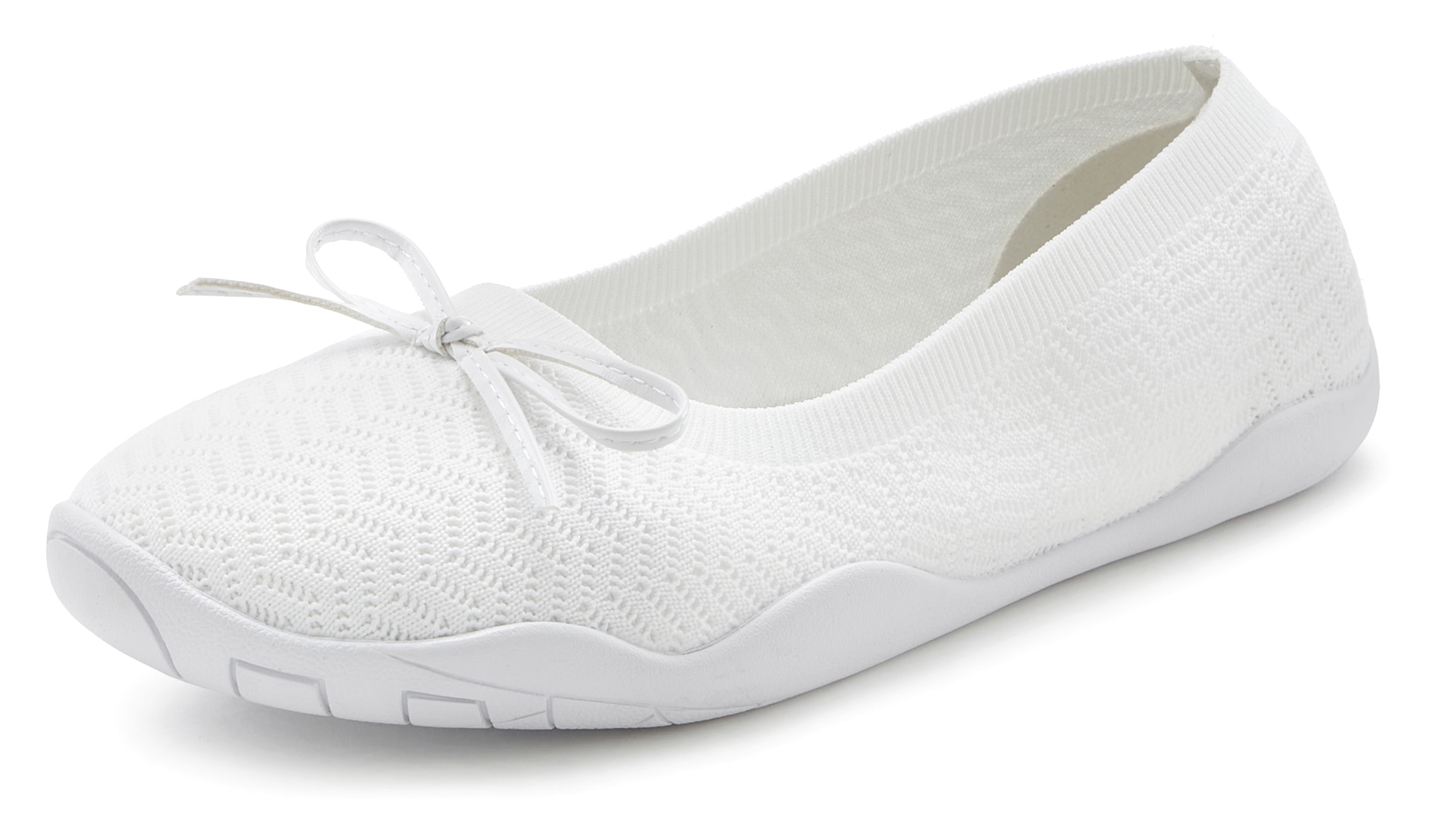 LASCANA Sneaker Ballerinas, Slipper, Halbschuh, Slip-On-Sneaker ultraleicht VEGAN