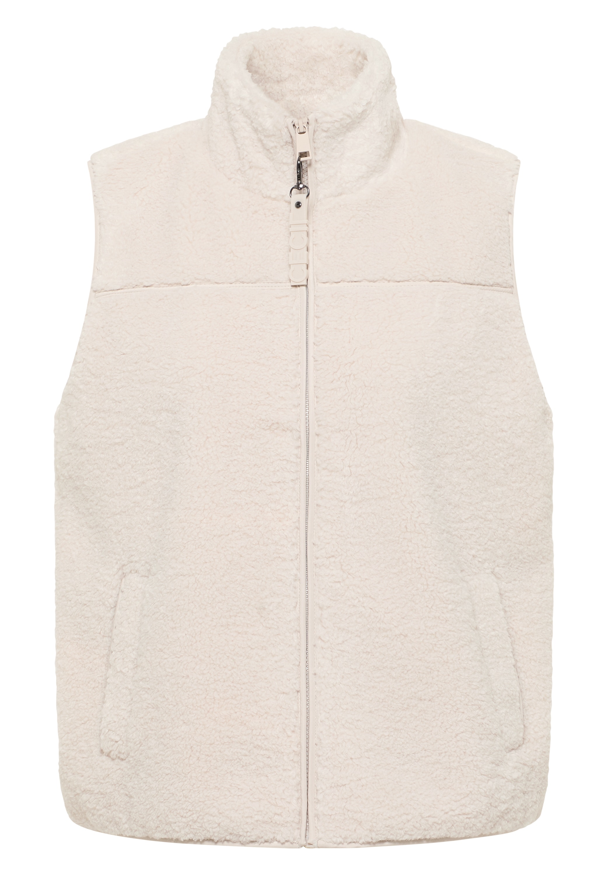 Cecil Plüschweste, im sportlichen Look