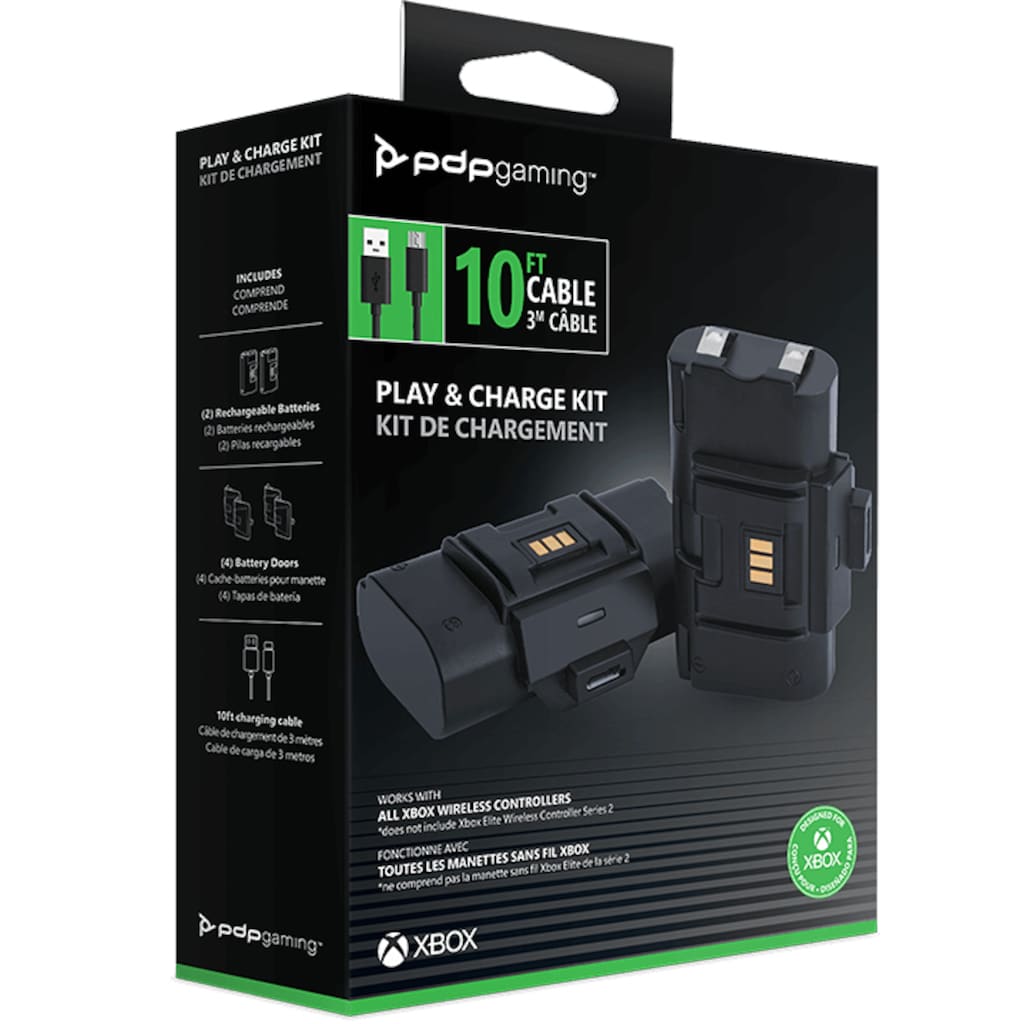 PDP - Performance Designed Products Akku-Ladestation »PDP Play & Charge Kit für XBOX Series X«