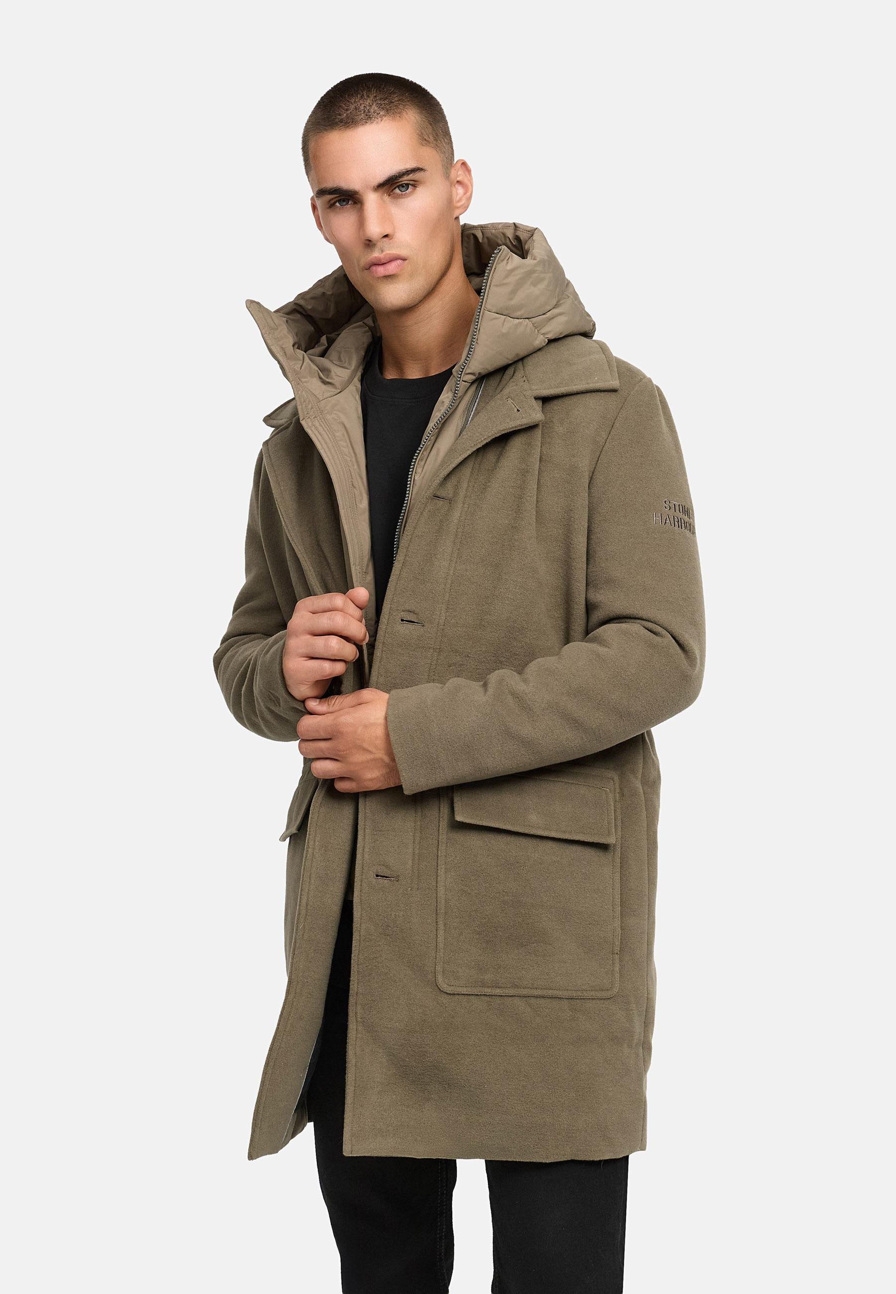 Stone Harbour Trenchcoat »Wollmantel Thiagoo XX«