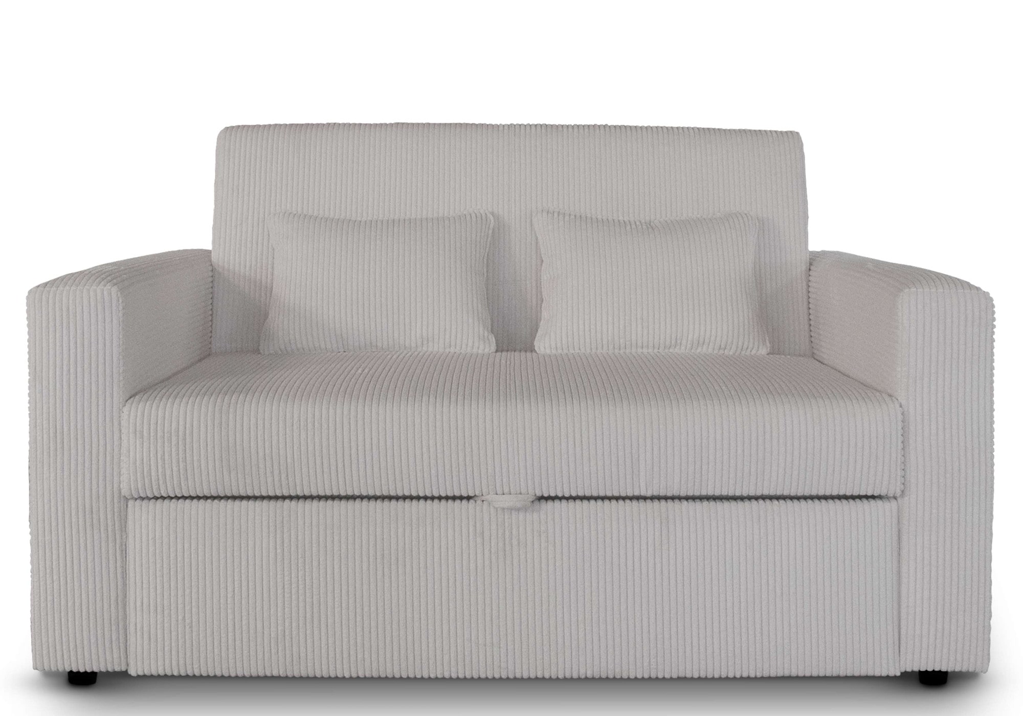 INOSIGN Schlafsofa »Ravena, Breite 146 cm, mit Bettfunktion«, kompaktes 2-Sitzer Sofa, Webstoff, Cord