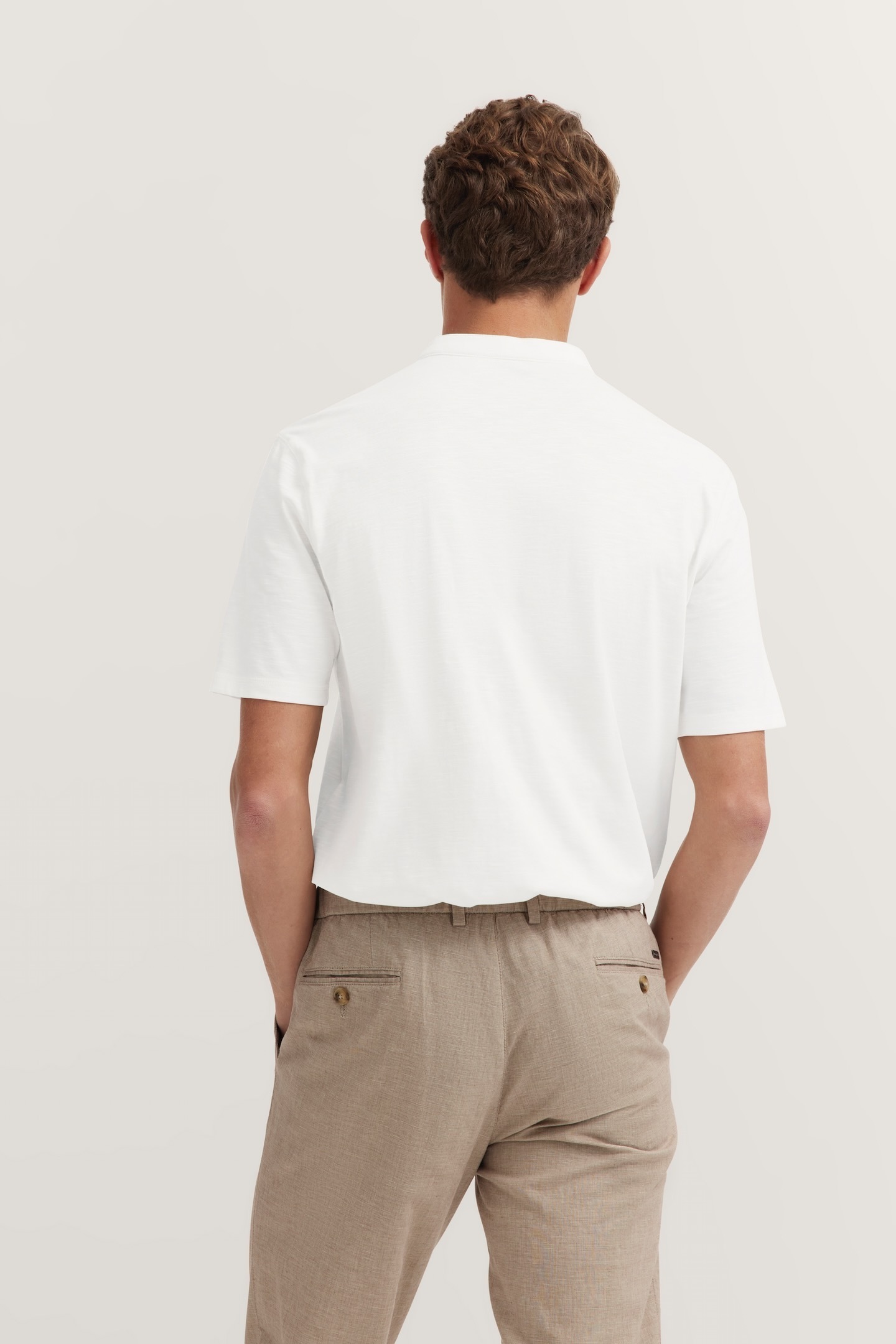 bugatti Poloshirt, aus Baumwolle