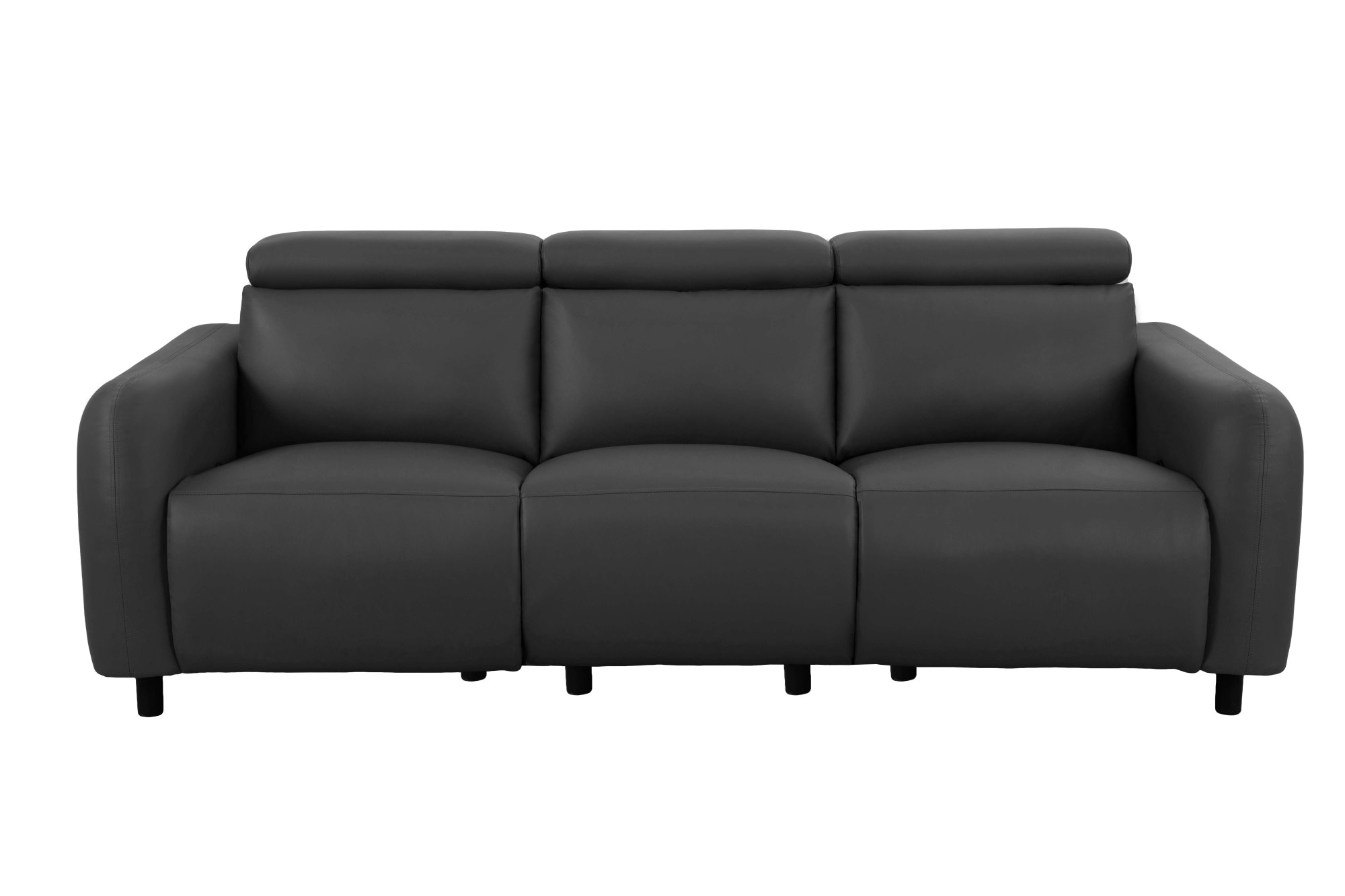 Home affaire 3-Sitzer »SKAANE Kunstleder, 229 cm, manuelle-u. elektrische Relaxfunktion«, Relax-Funktion in 2 Sitzen, Kopfteilverstellung, Federkernpolsterung