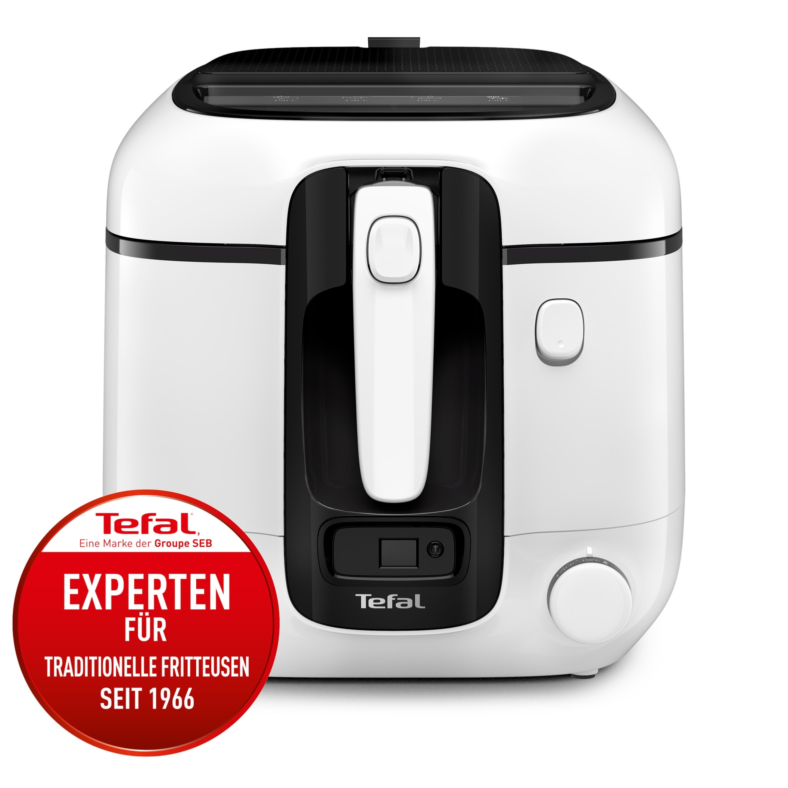 Tefal Fritteuse »Super Uno«, 1800 W, Fassungsvermögen 2,2 l, Kapazität 2,2 l Öl / 1,5 kg Frittiergut, spülmaschinengeeignet, FR3140