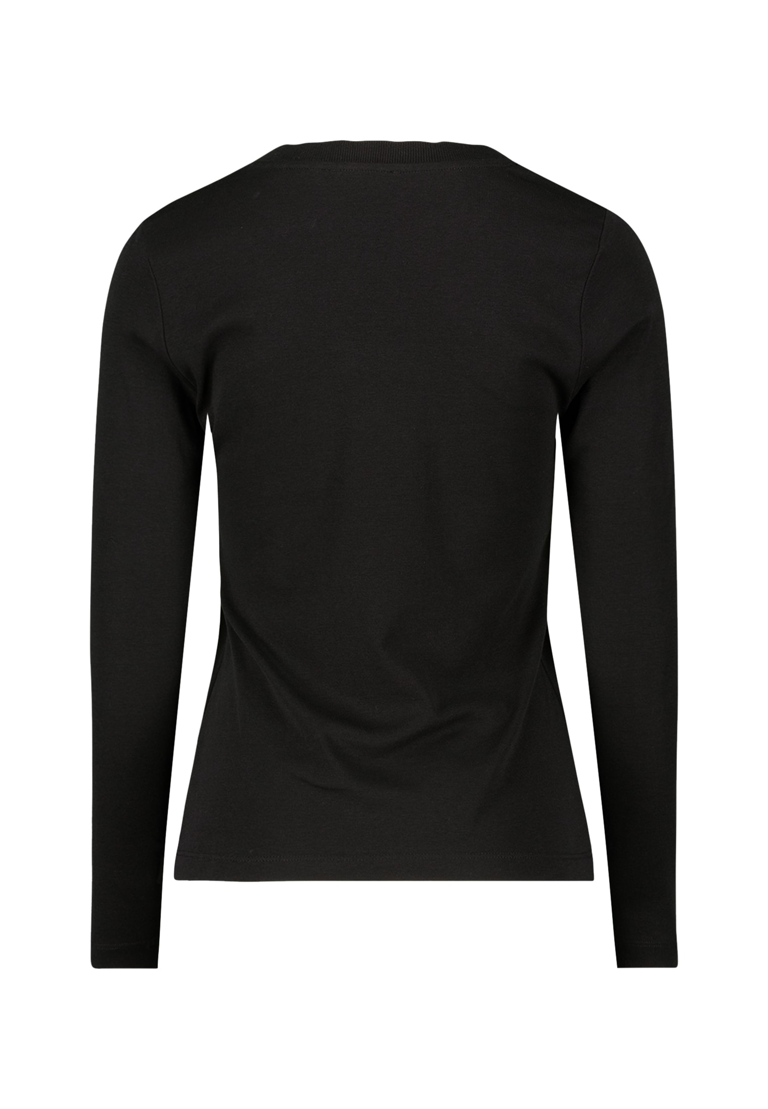 Zero Langarmshirt »Jersey-Shirt mit Wellenkante«