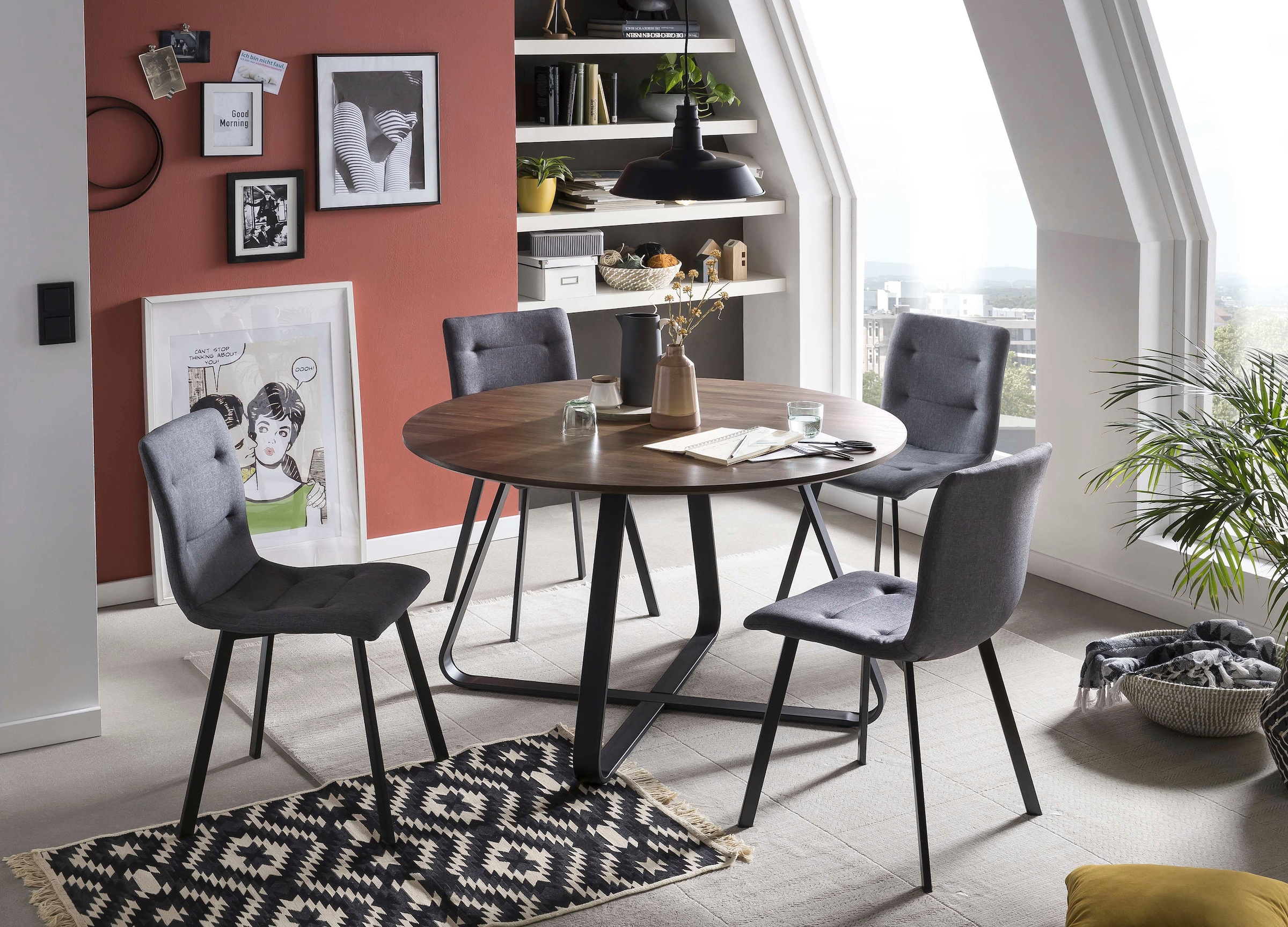 INOSIGN Polsterstuhl »Marla«, (Set), 2 St., Stoff