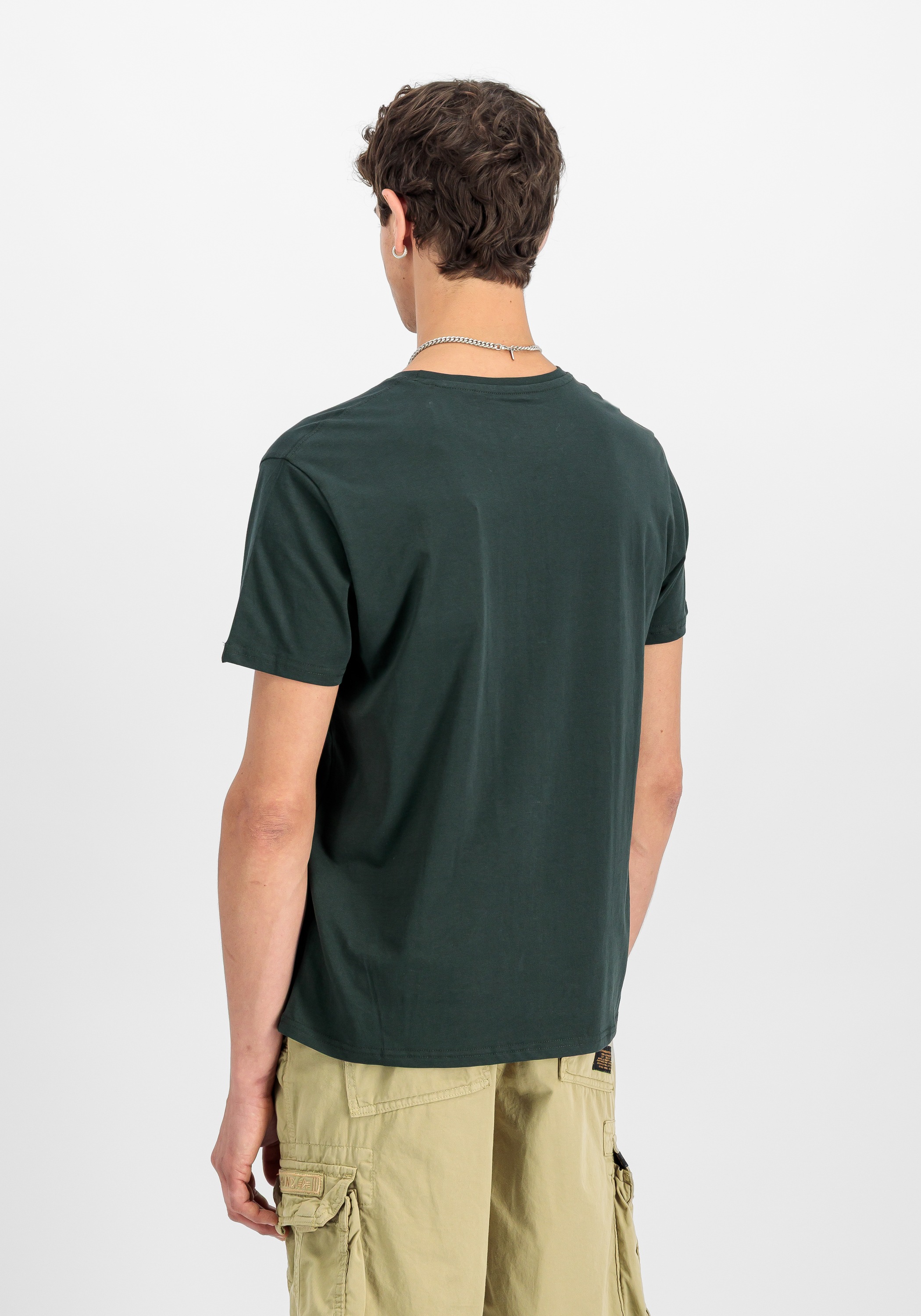 Alpha Industries T-Shirt »Alpha Industries Men - T-Shirts Basic T-Shirt SL«