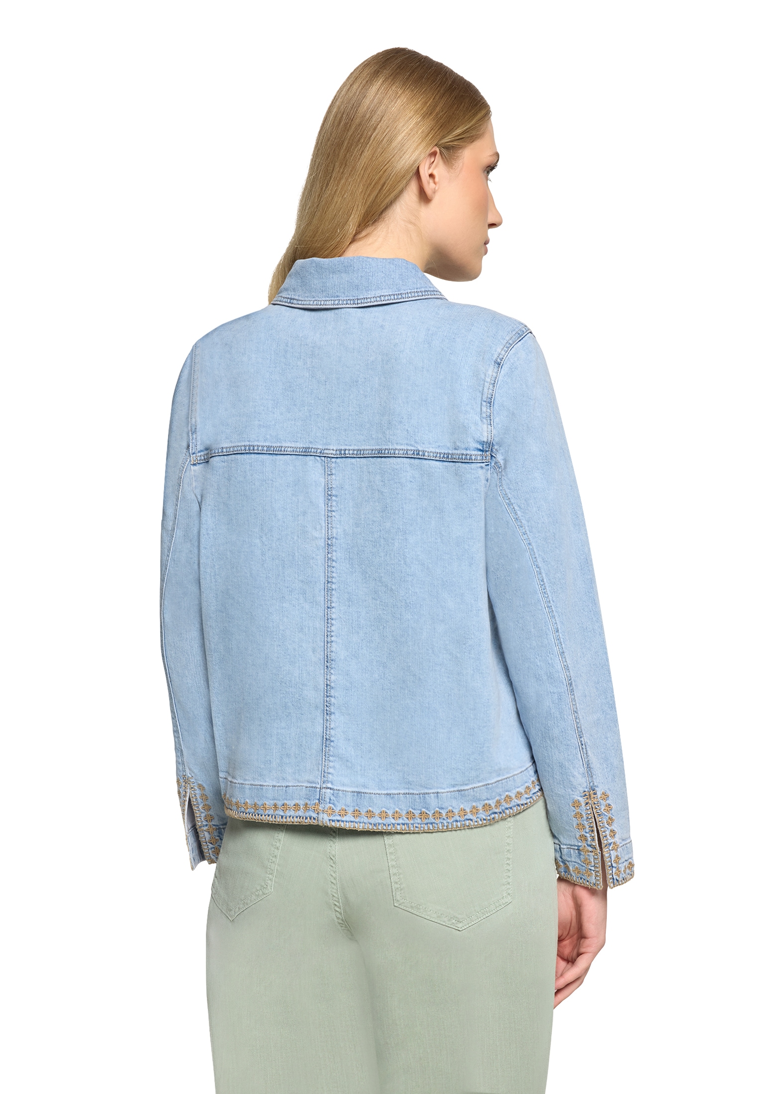 Cartoon Jeansblazer »Jeansjacke mit Stickerei«
