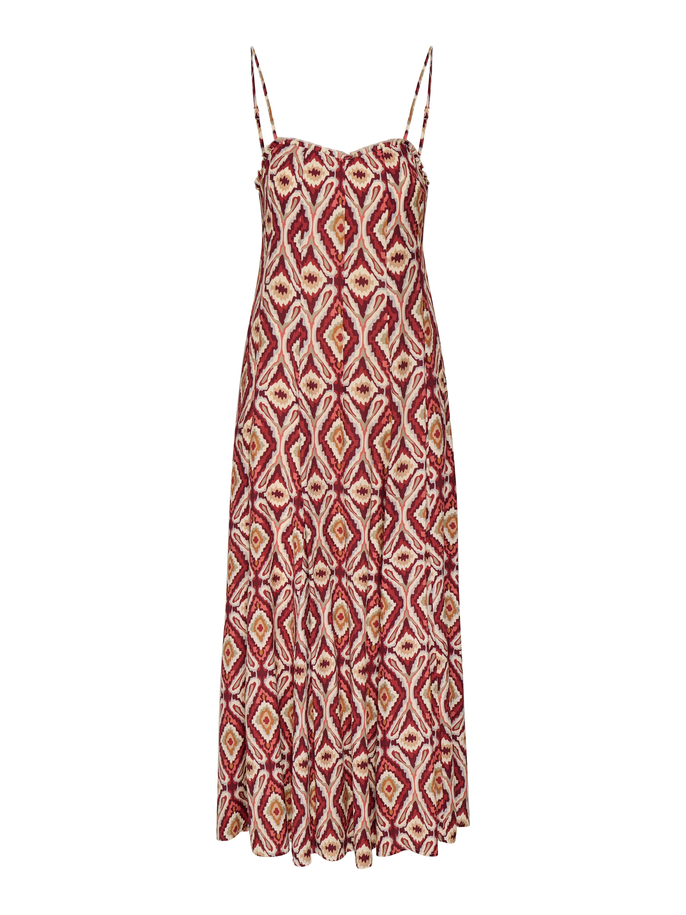 ONLY Sommerkleid »ONLSTACY MIKASI LONG STRAP DRESS WVN« Viskosemischung