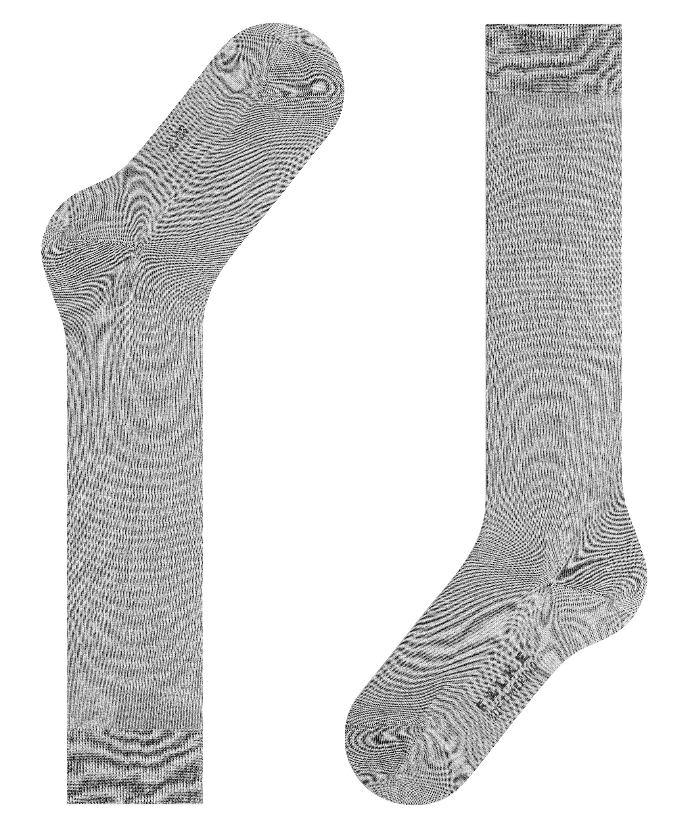 FALKE Kniestrümpfe »Softmerino«, mit wärmender Merinowolle, atmungsaktiv, klimaregulierend