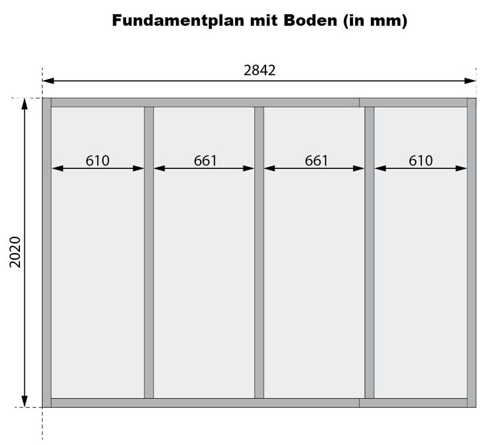 Karibu Gerätehaus »Argonium 3«