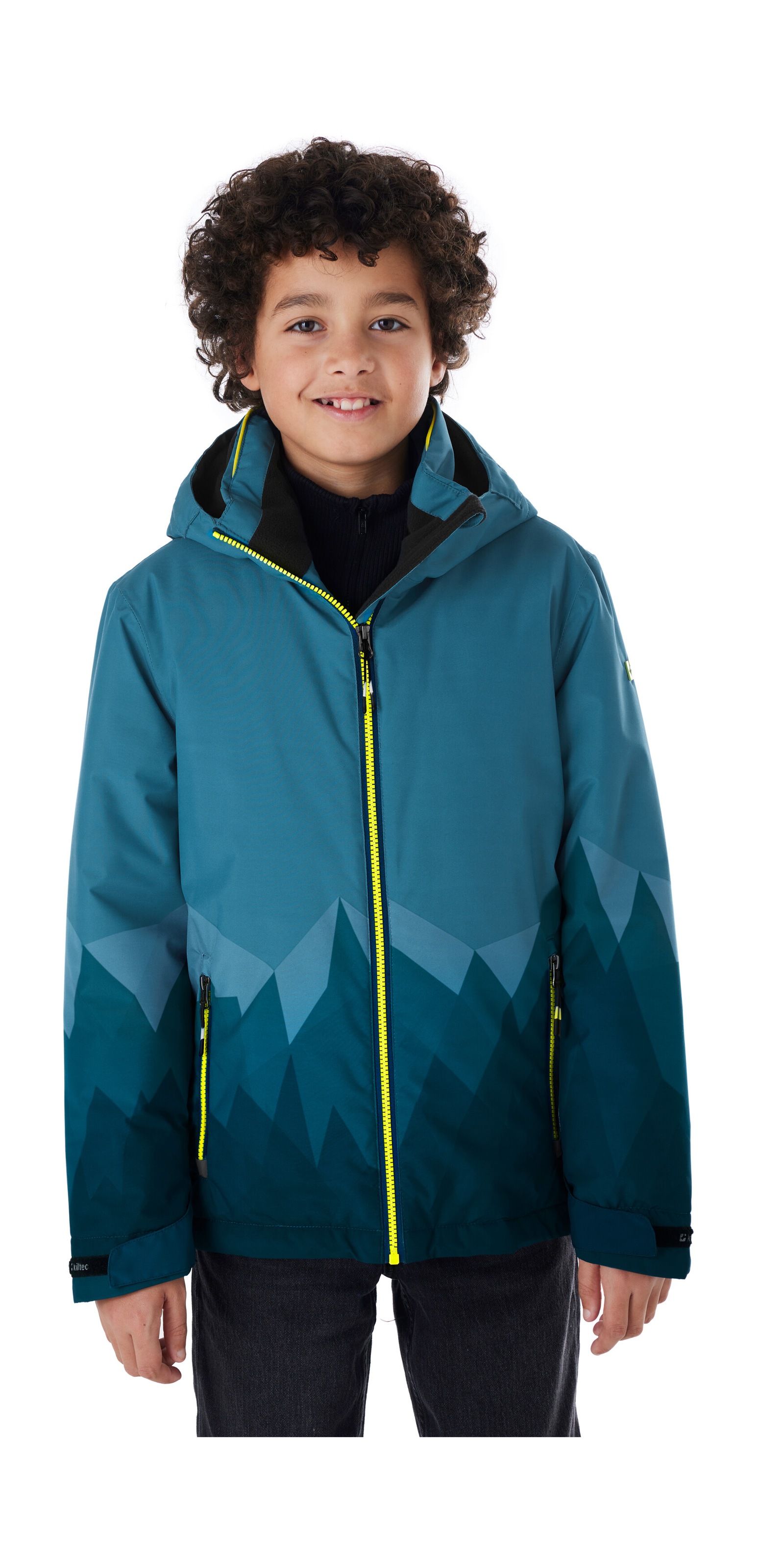 Killtec Skijacke »KSW 383 BYS SKI JCKT« Wasser- und winddichte Skijacke mit verstellbarer Kapuze