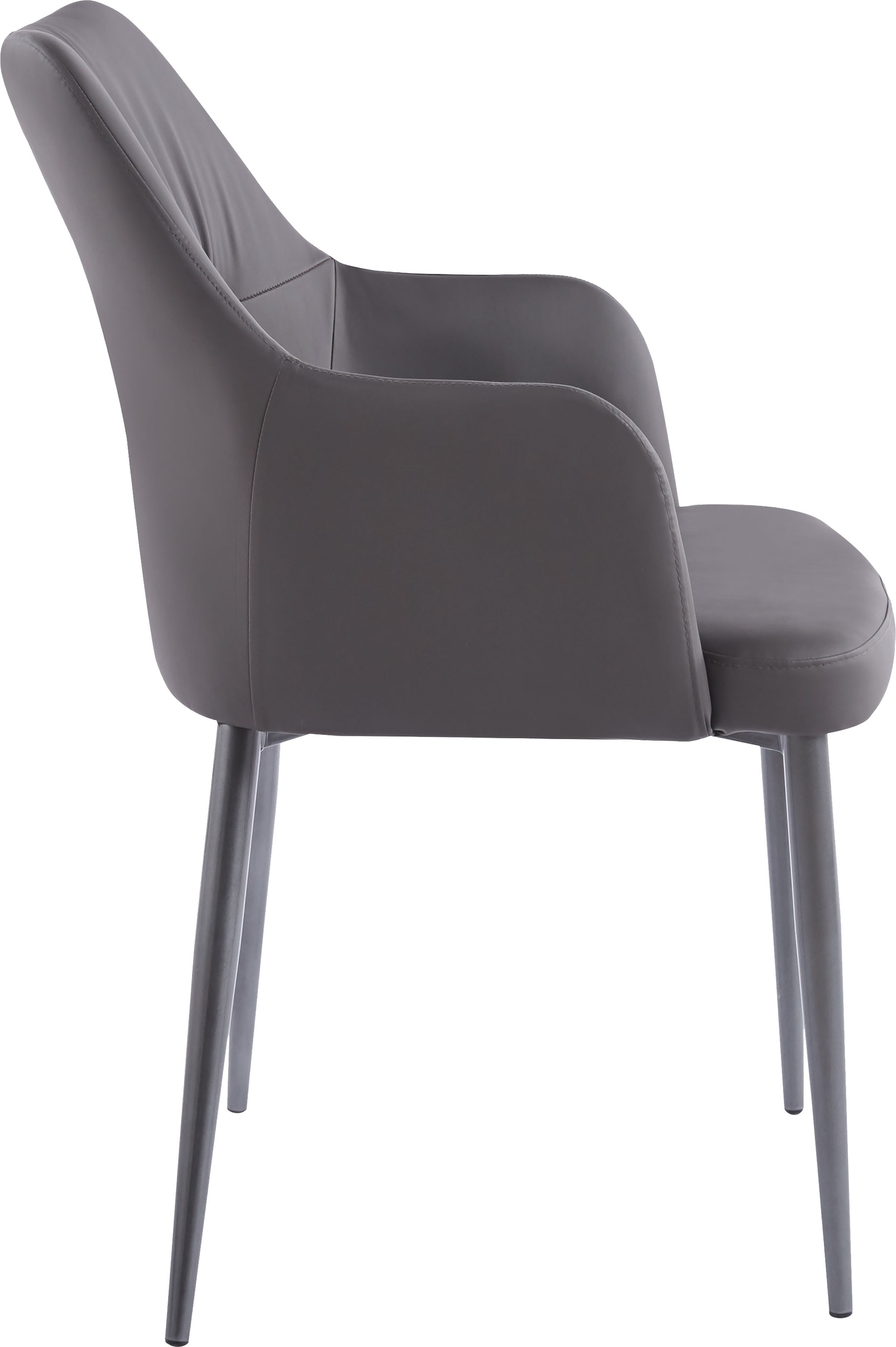 Kayoom Polsterstuhl »Stuhl Merit 125 2er-Set, bequemer Sitzkomfort, Handarbeit« (Set) 2 Stk. Bequem gepolstert, mit Armlehne, Handmanufaktur