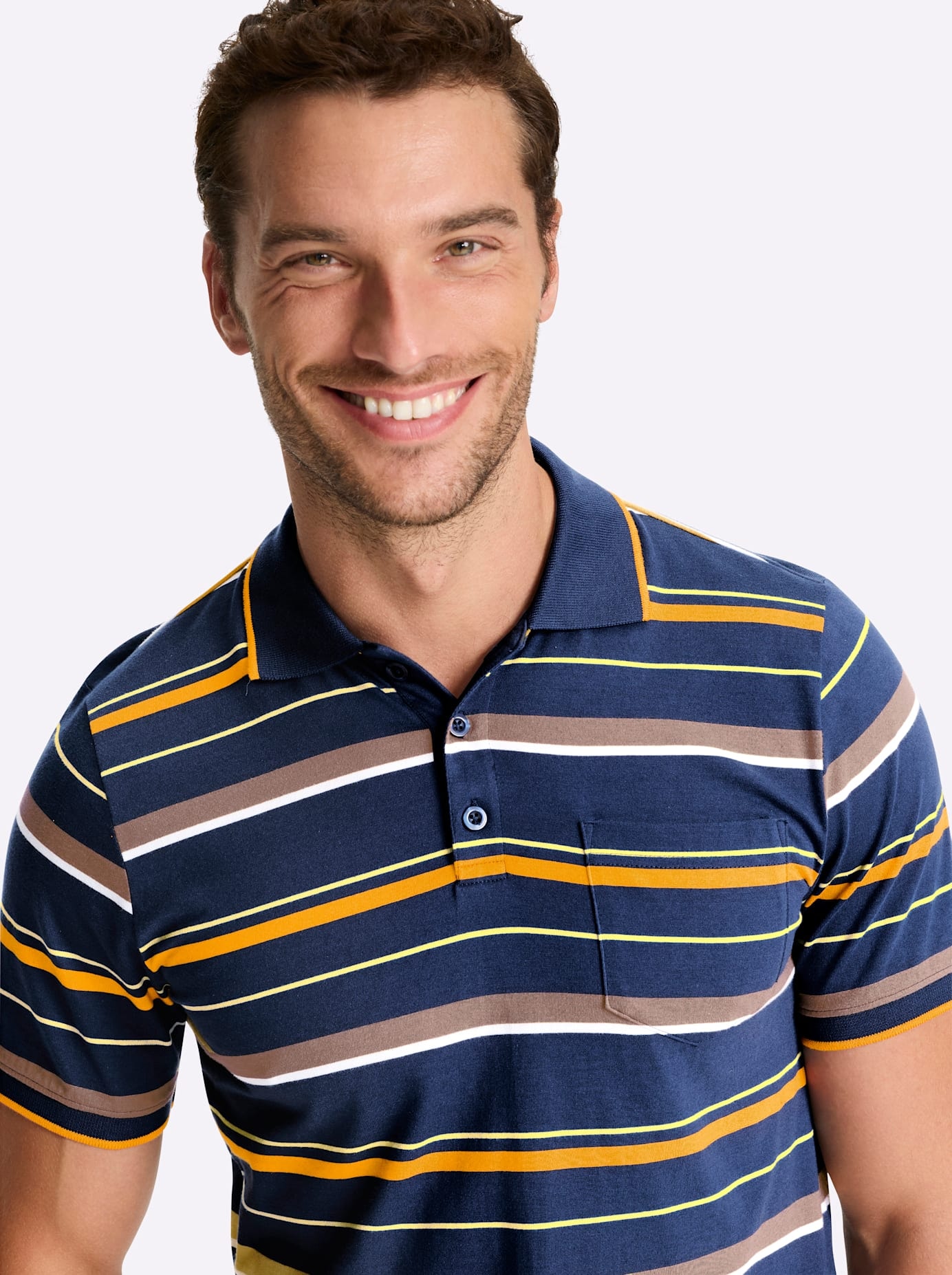 Marco Donati Kurzarmshirt »Kurzarm-Poloshirt« 1 tlg.