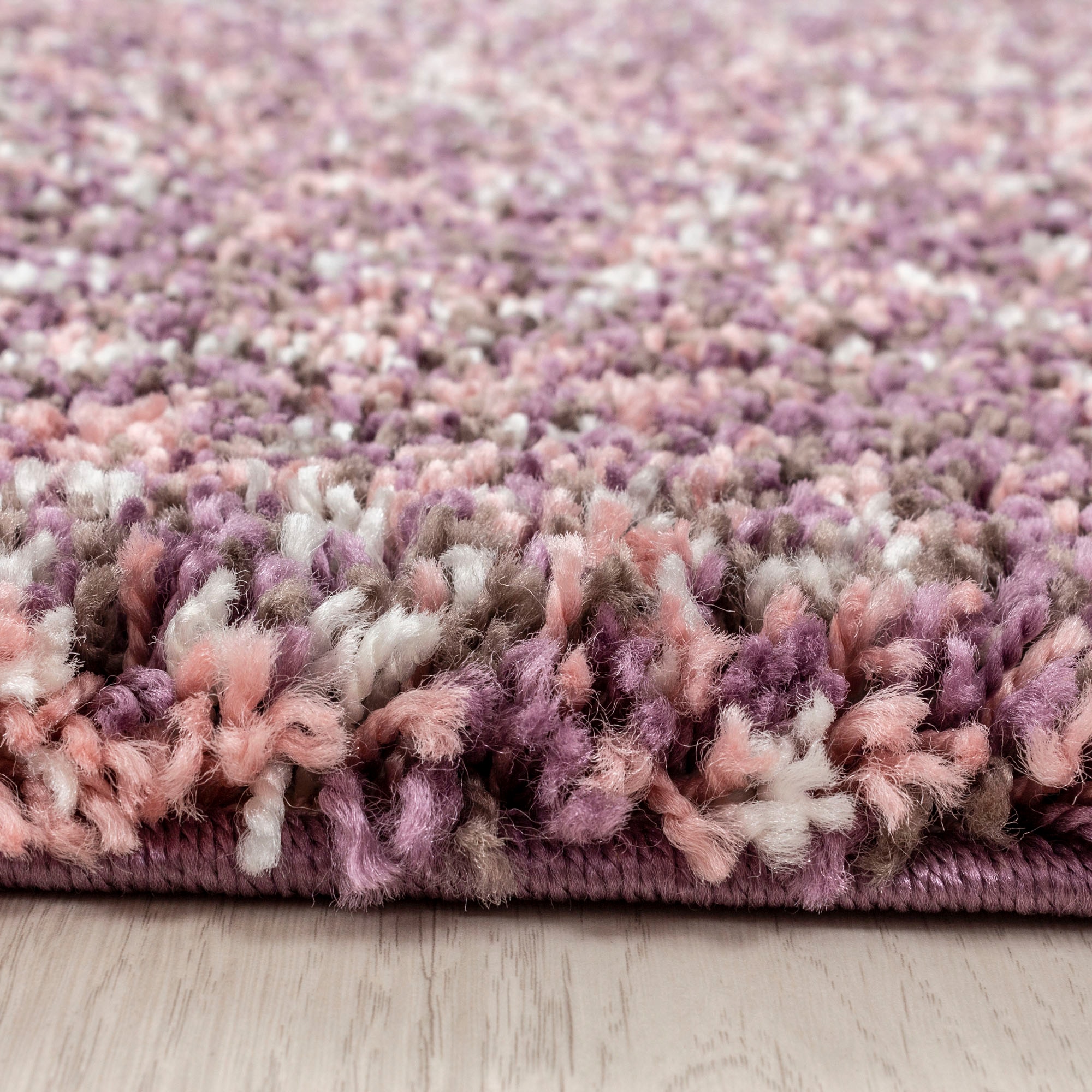 Ayyildiz Teppiche Hochflor-Teppich »Enjoy Shaggy«, rechteckig, 50 mm Höhe, auch als Läufer, Shaggy, Langflor, meliert, Wohnzimmer