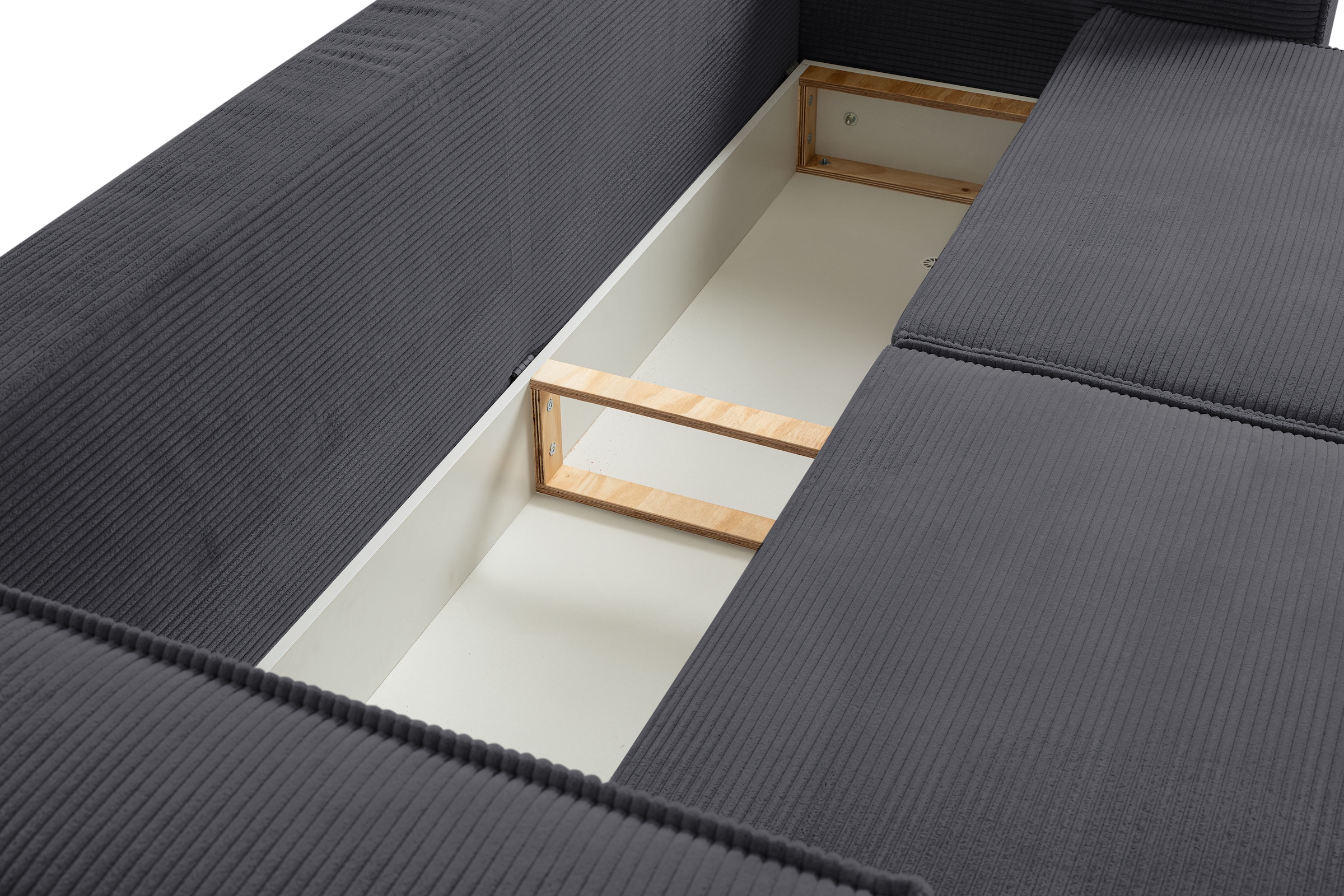 WERK2 Schlafsofa »Kansas Breite 252 cm, mit extragroßer Liegefläche 202x152 cm«