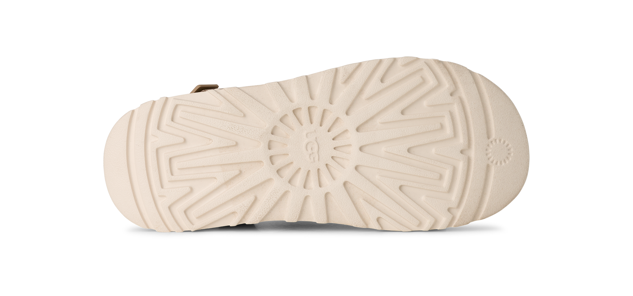 UGG Clog »GOLDDENGLOW CANVAS CLOG«  Sabot, Schlupfschuh mit schwenkbarem Fersenriemen